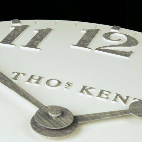 20" Arabic Wall Clock, Limestone