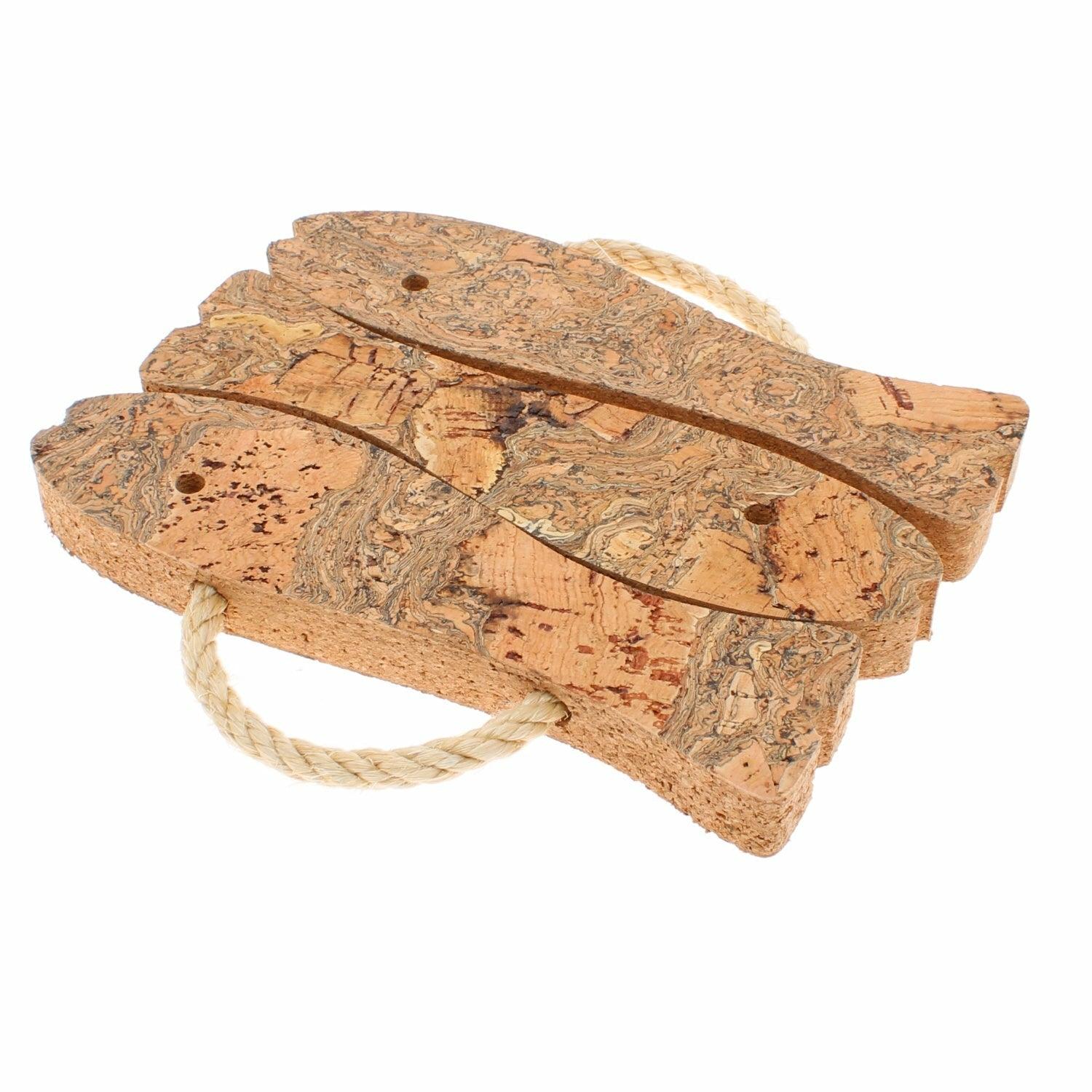 3 Fish Cork Trivet