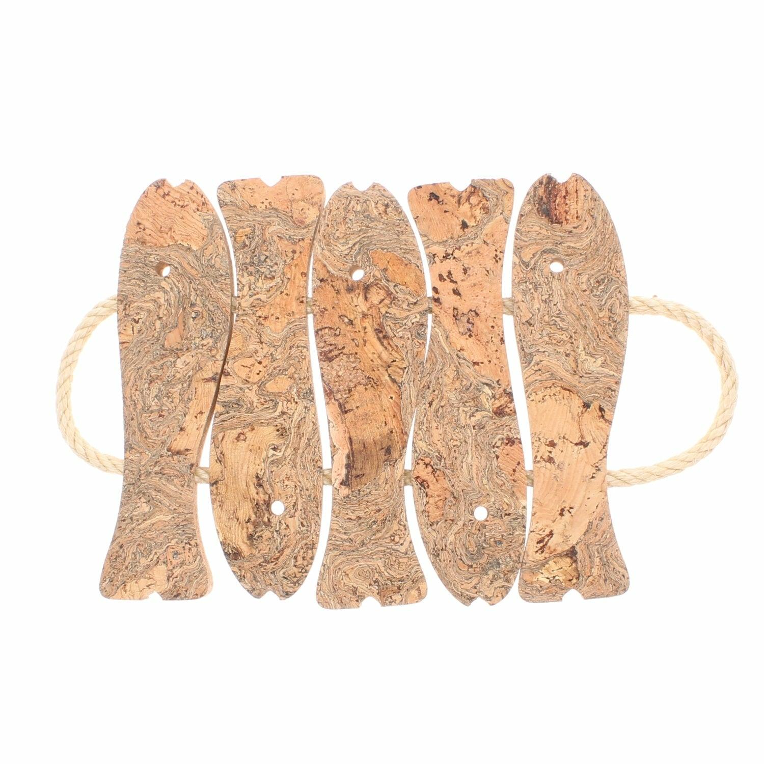 5 Fish Cork Trivet