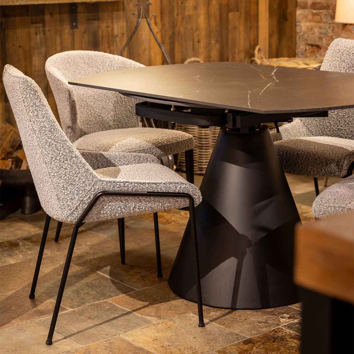 Amy Boucle Dining Chair