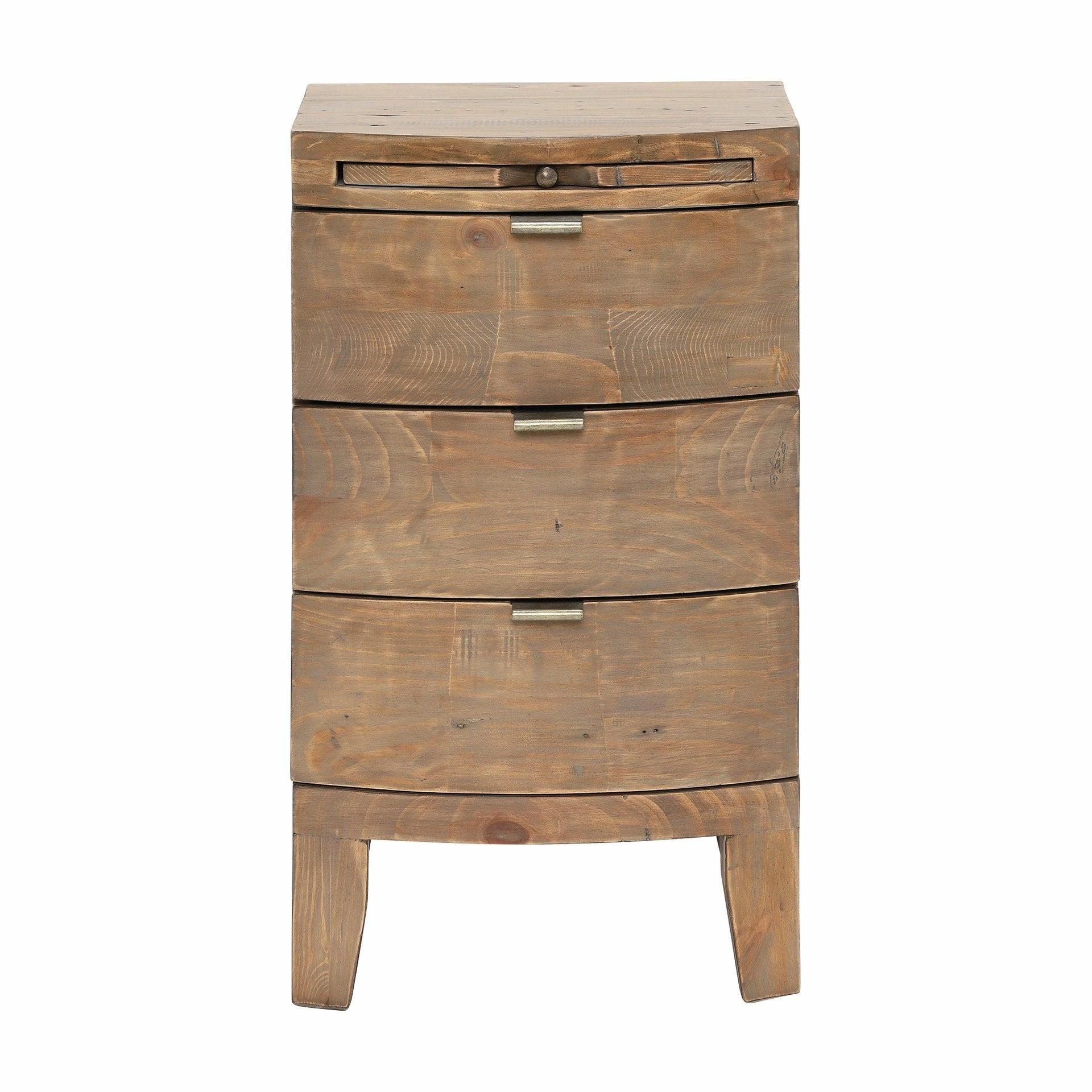 Bahama Bedside Table, 3 Drawer