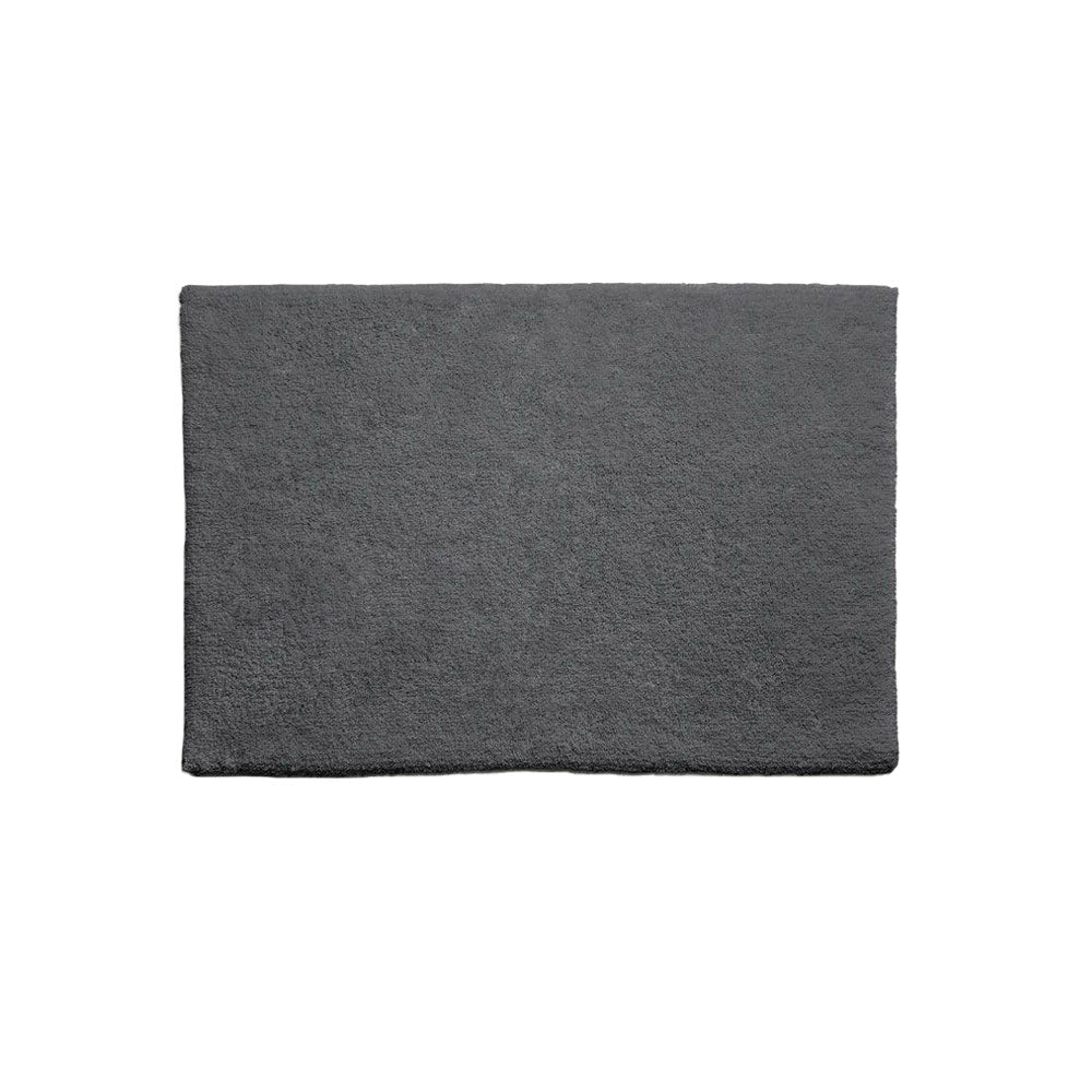 Bamboo Bathroom Mat, Graphite 50 x 80 cm