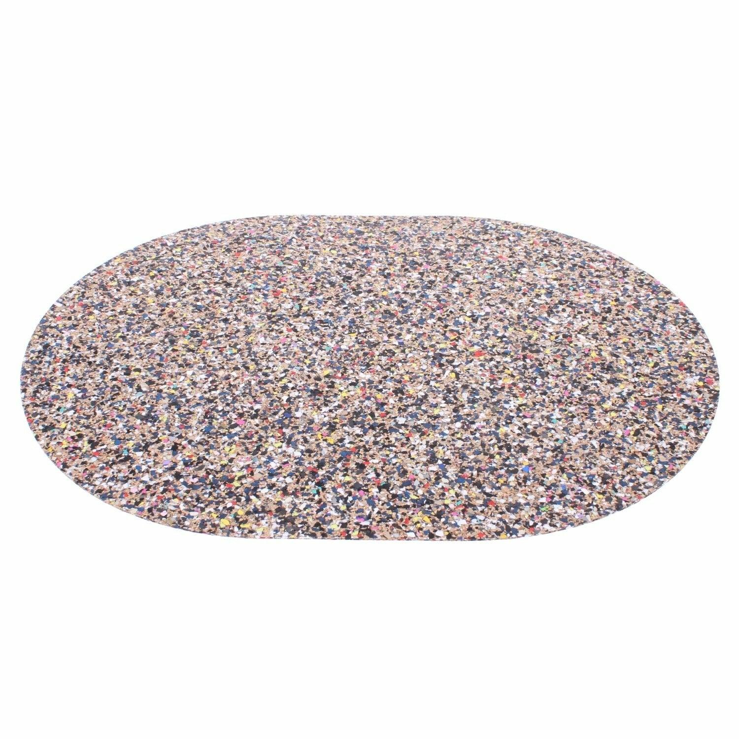 Beach Clean Large Oval Placemats, Set of 4