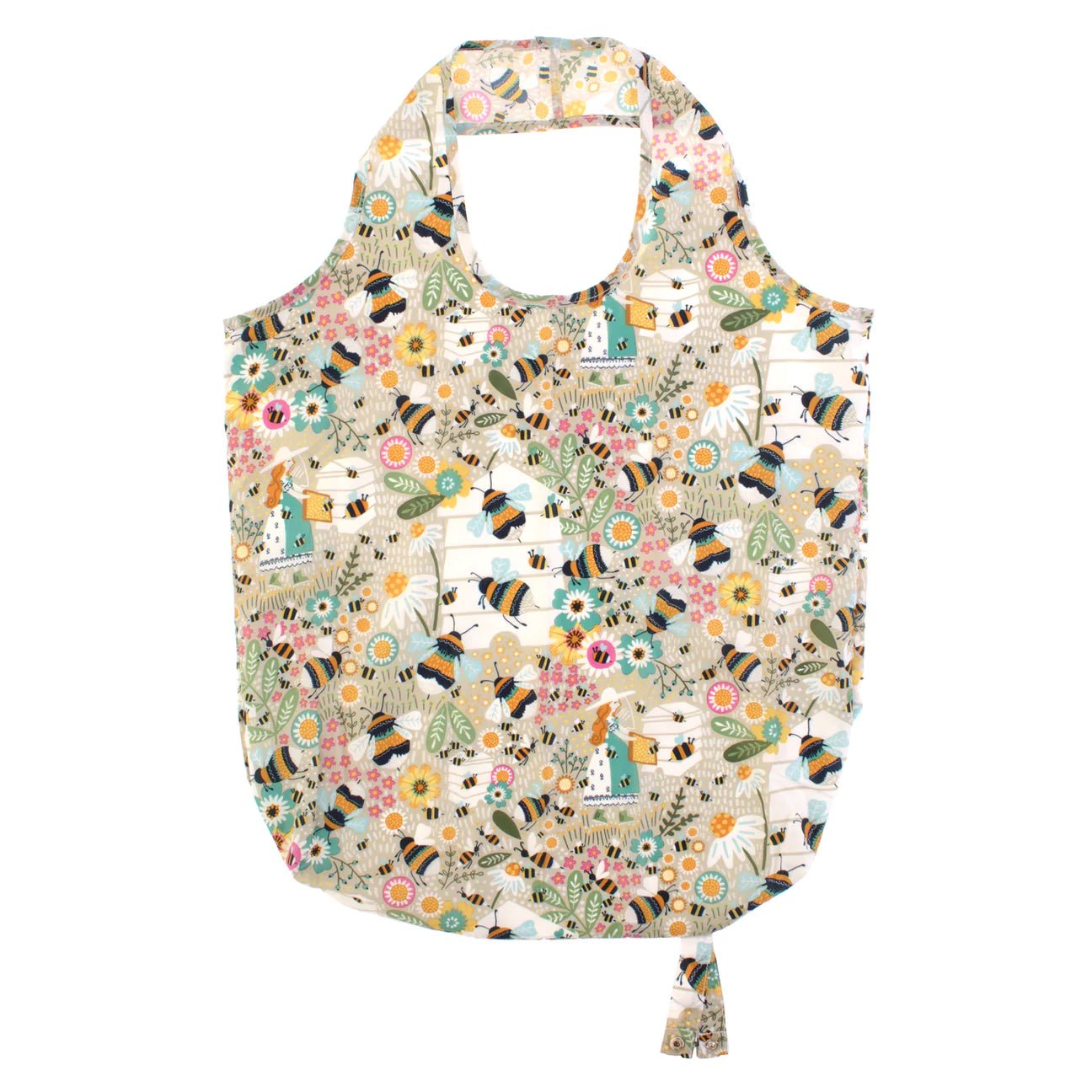 Bee Bloom Packable Bag