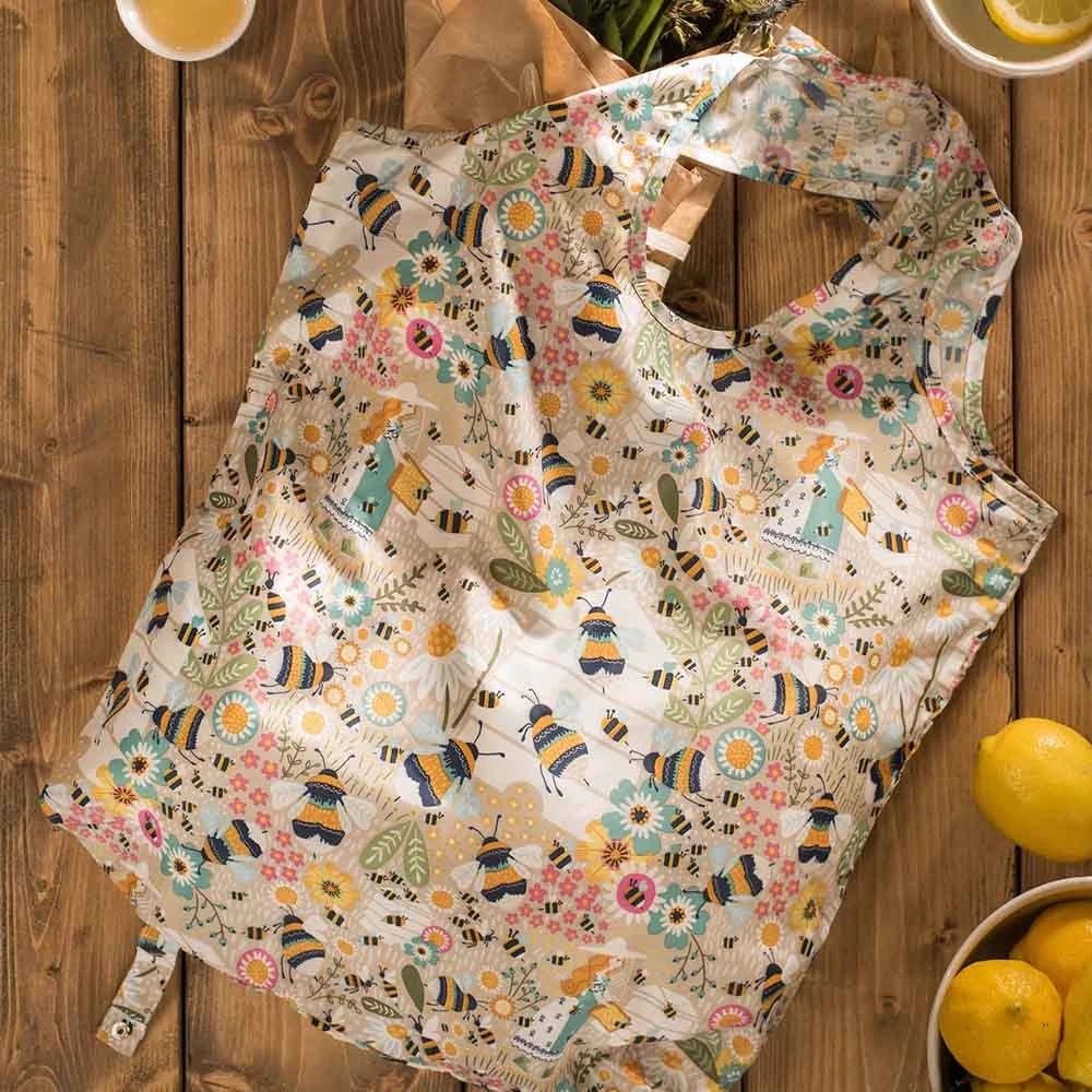 Bee Bloom Packable Bag