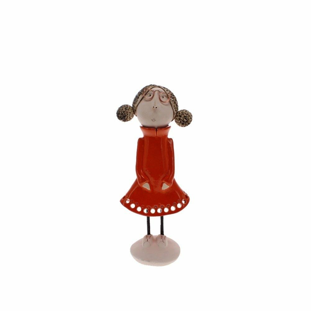 Best Friend Female Statue, Orange