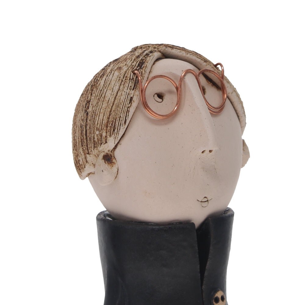 Best Friend Male Statue, Black