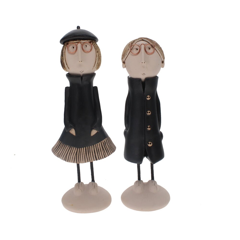 Best Friend Male Statue, Black