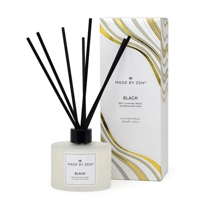 Black Reed Diffuser 200ml - Regular,500ml - Large