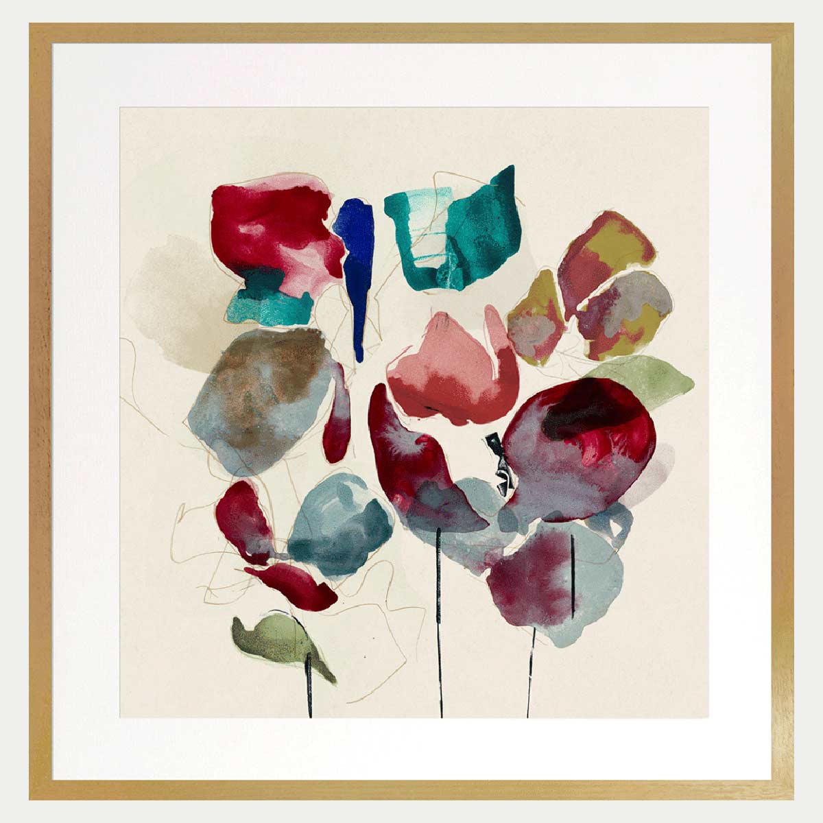 Blending Forever Florals 1