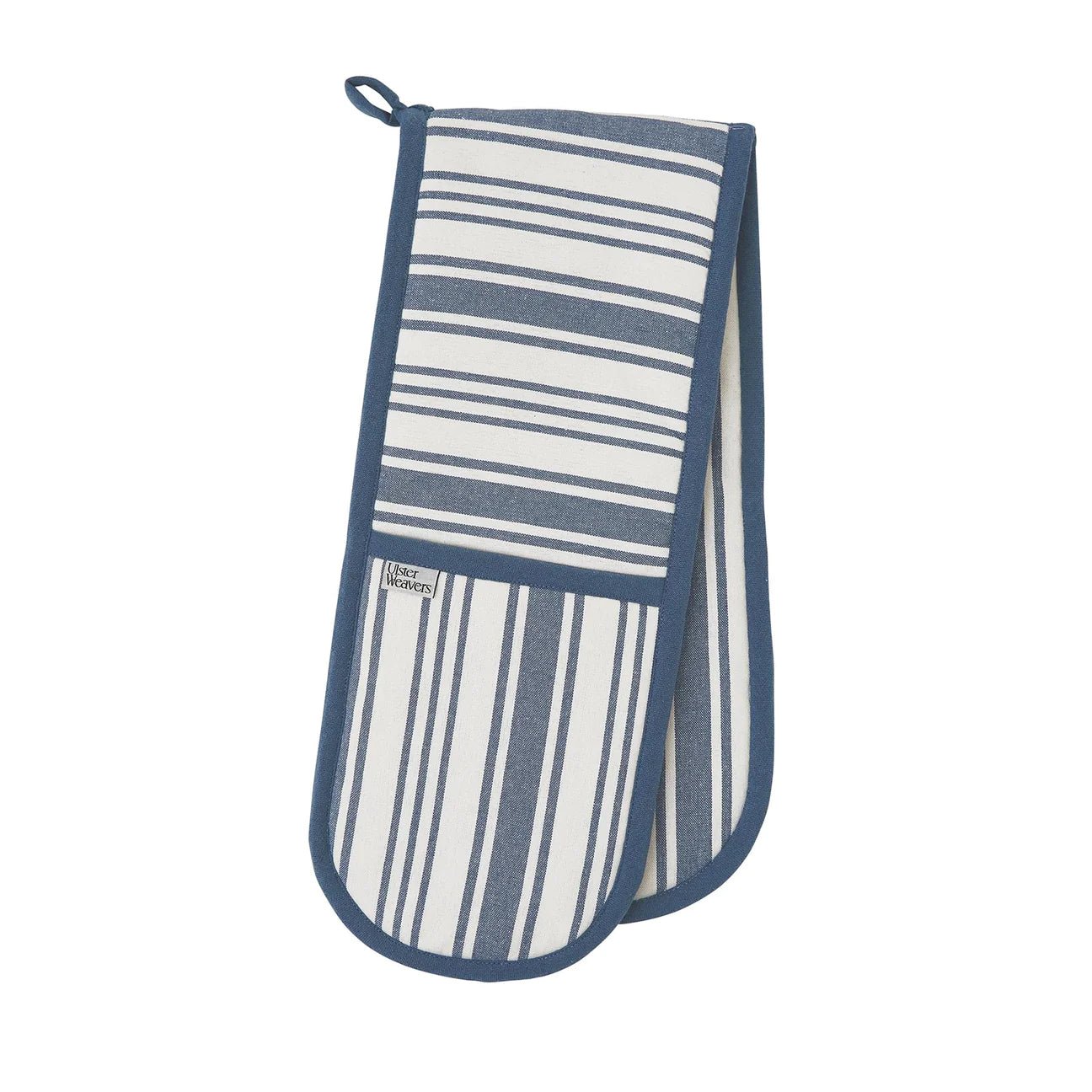 Blue Striped Double Oven Glove