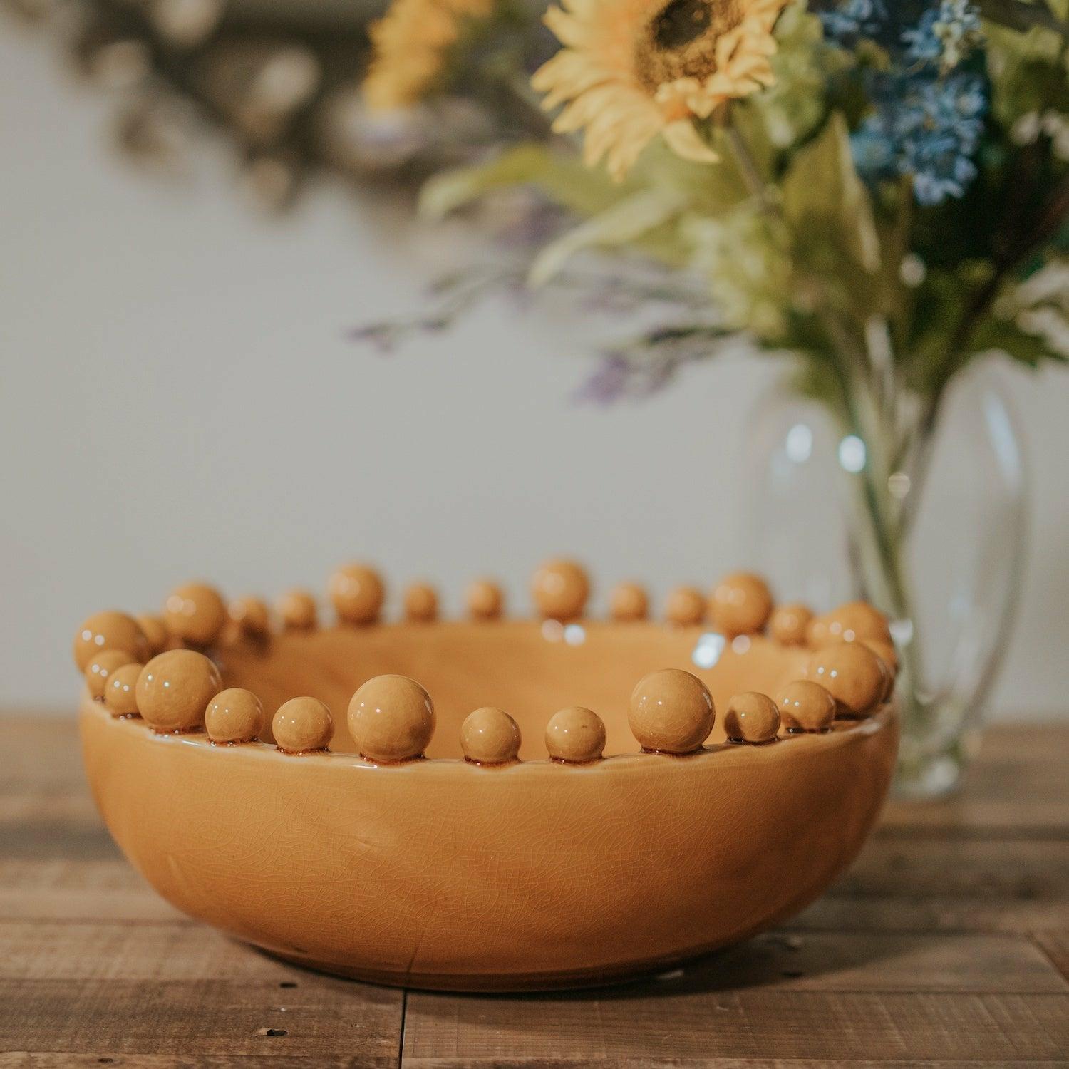 Bobble Bowl, Mustard