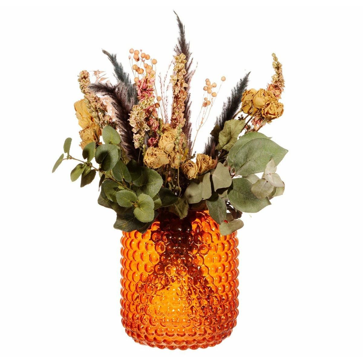 Bobble Vase, Amber