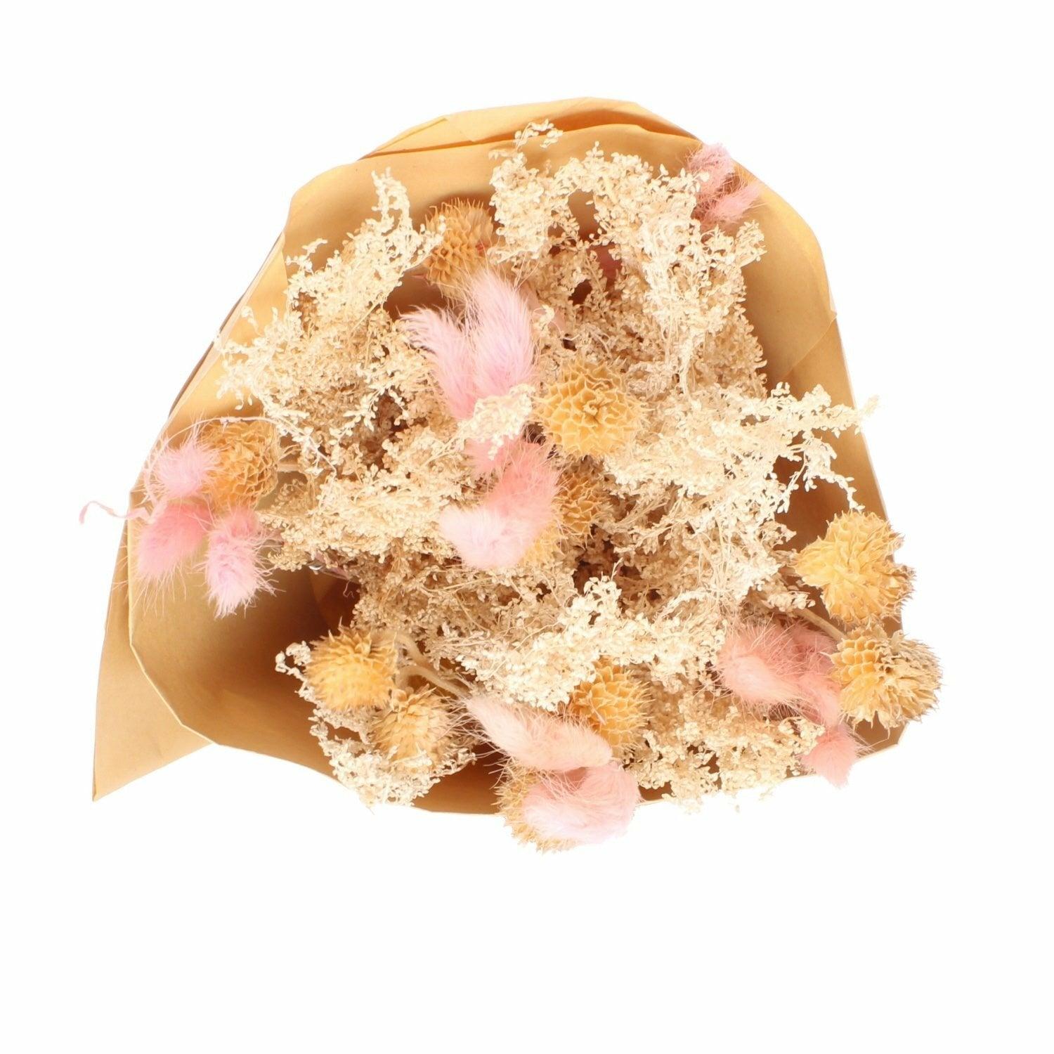 Bouquet Of Dry Flowers, Pink