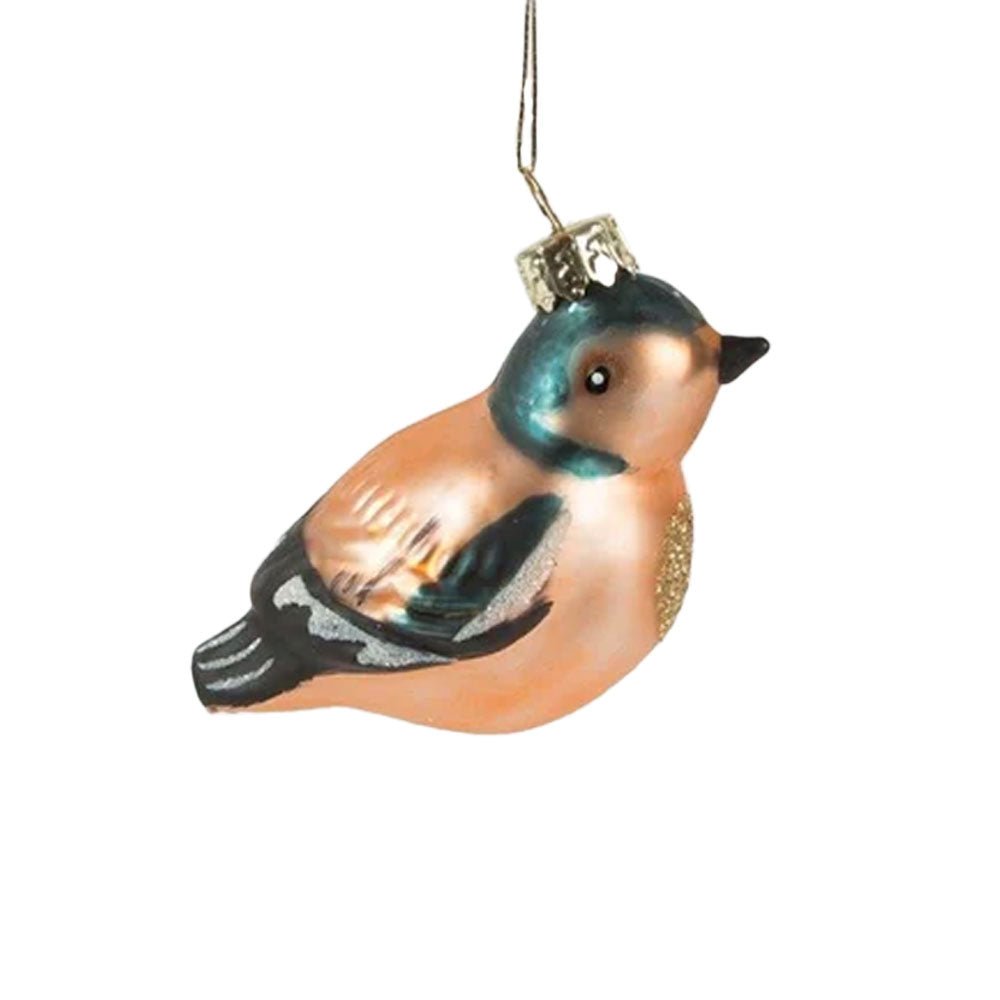 British Birds Christmas Shaped Bauble Assorted