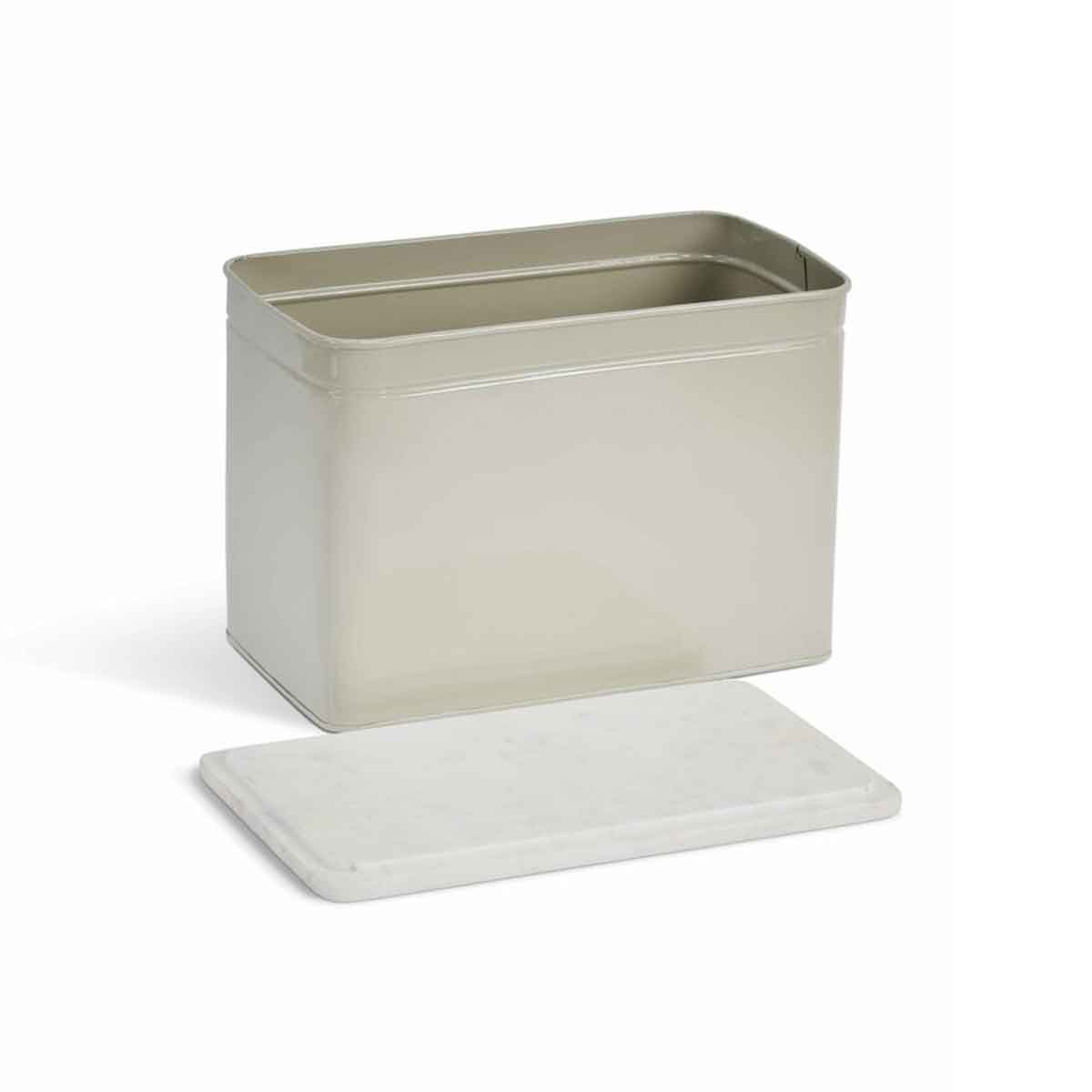 Brompton Bread Bin, Clay