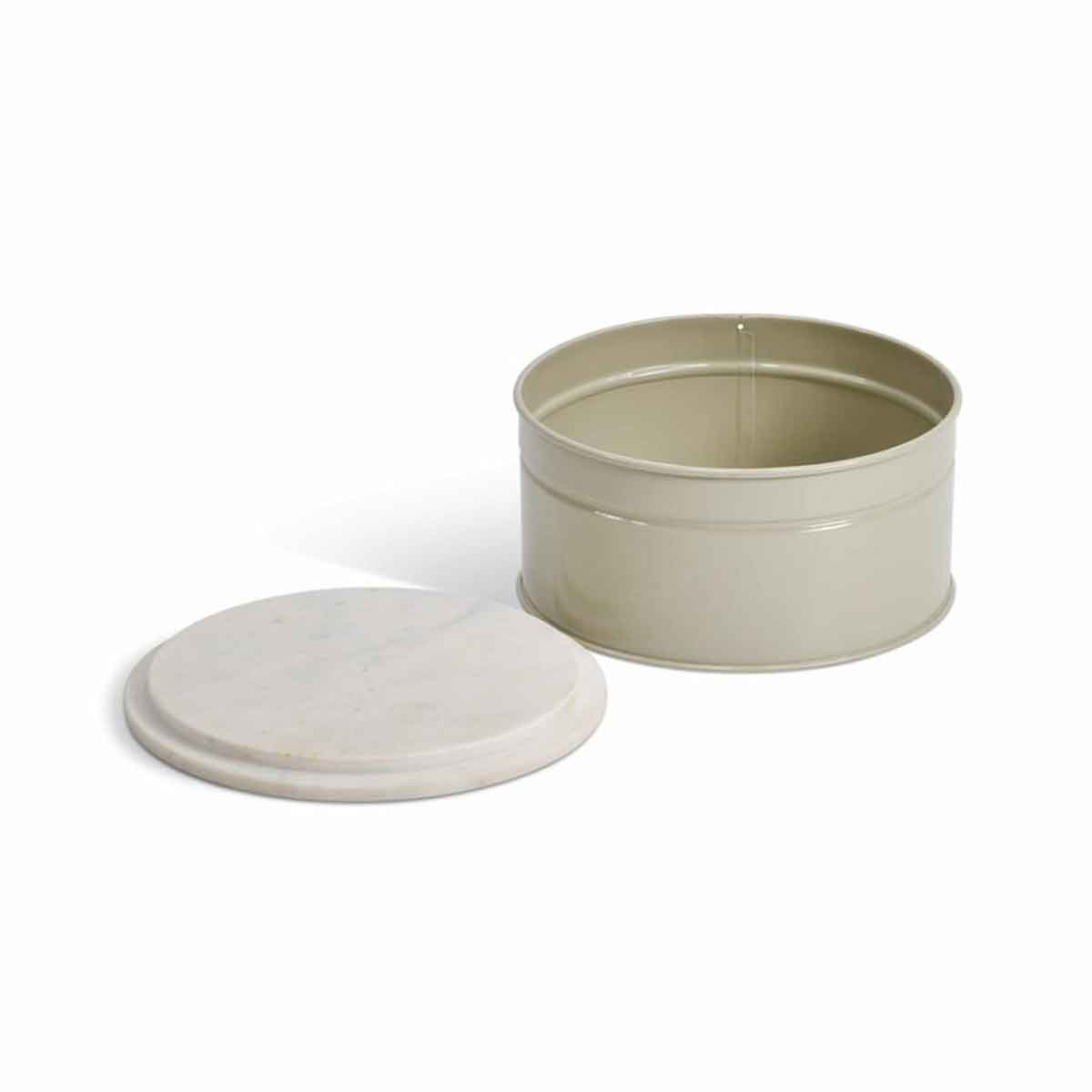 Brompton Cake Tin, Clay Large,Small