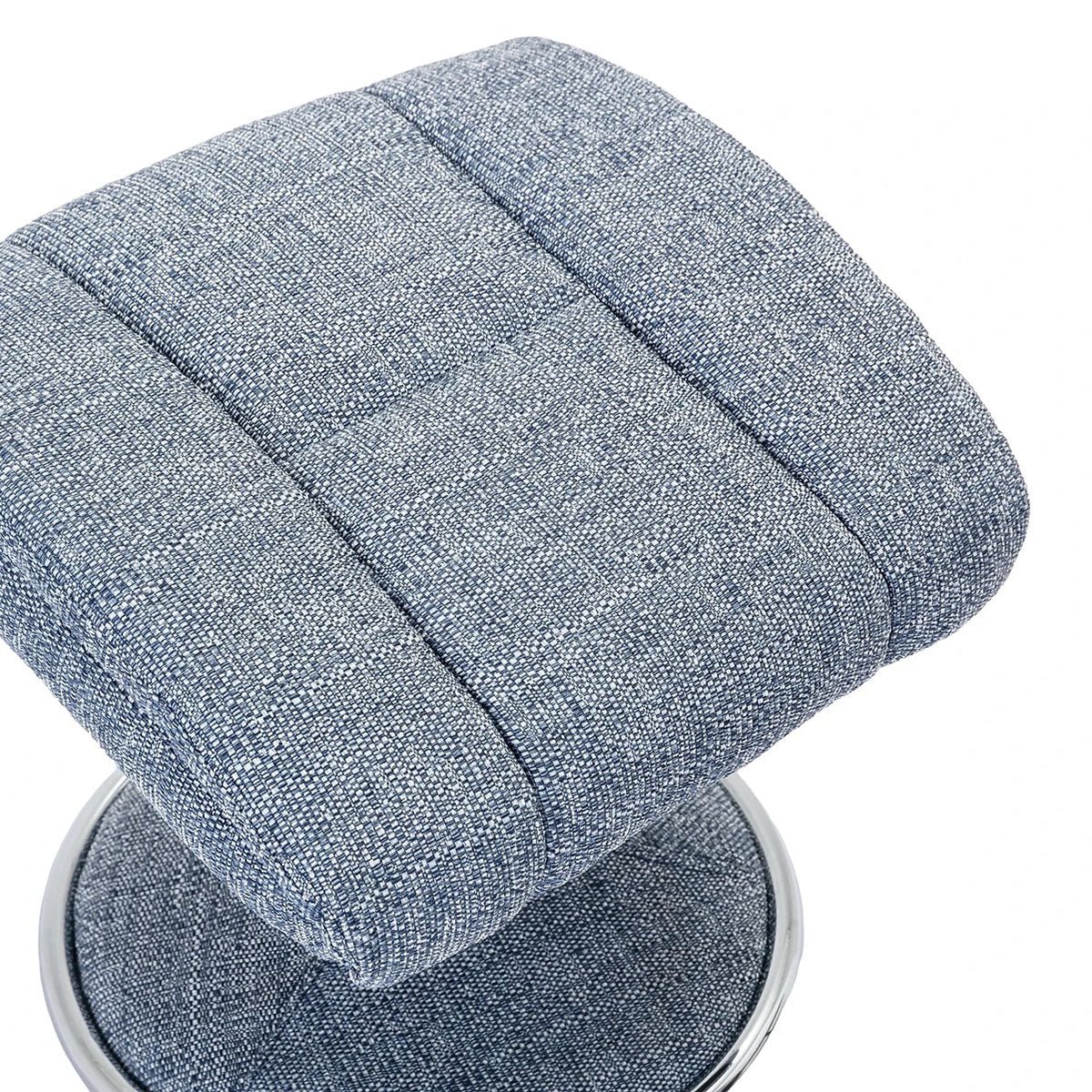 Brussels Reclining Swivel Chair Grey Fabric,Silver Fabric,Wheat Fabric,Rock Fabric,Marine Fabric,Teal Fabric