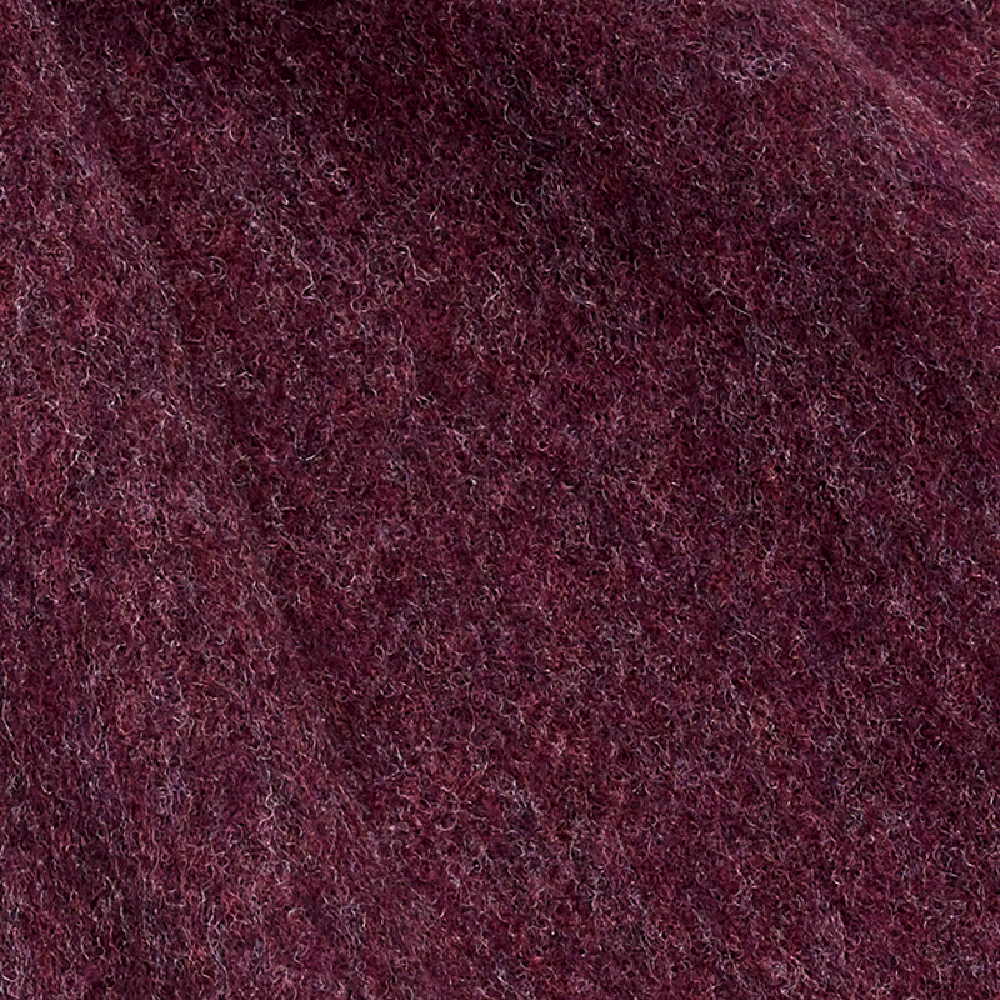 Burgundy Merino Wool Scarf