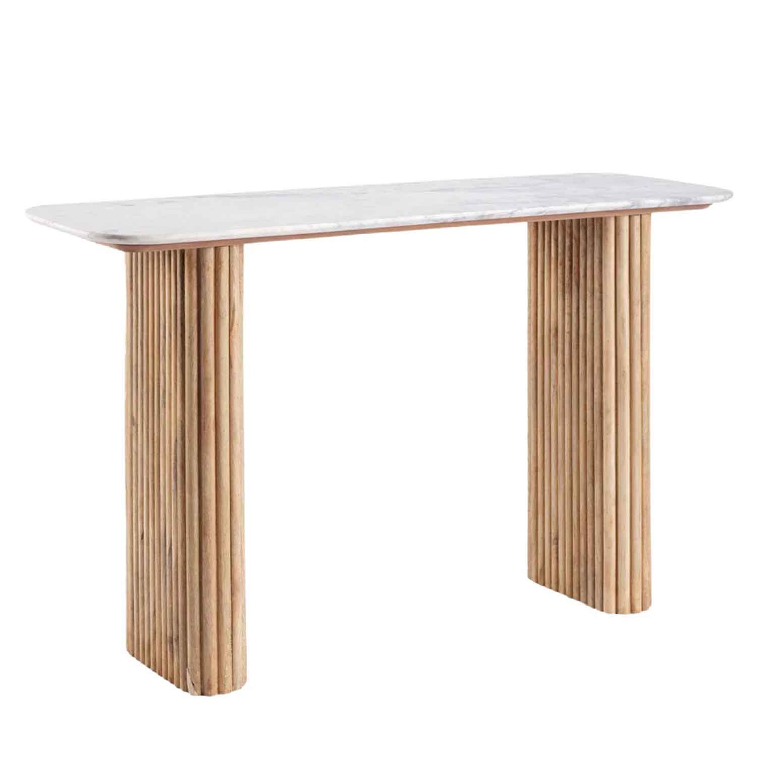 Calcutta Marble Console Table