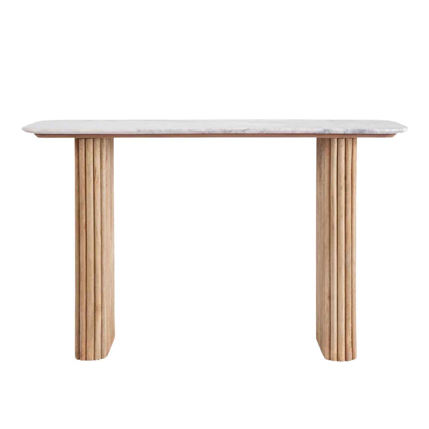 Calcutta Marble Console Table