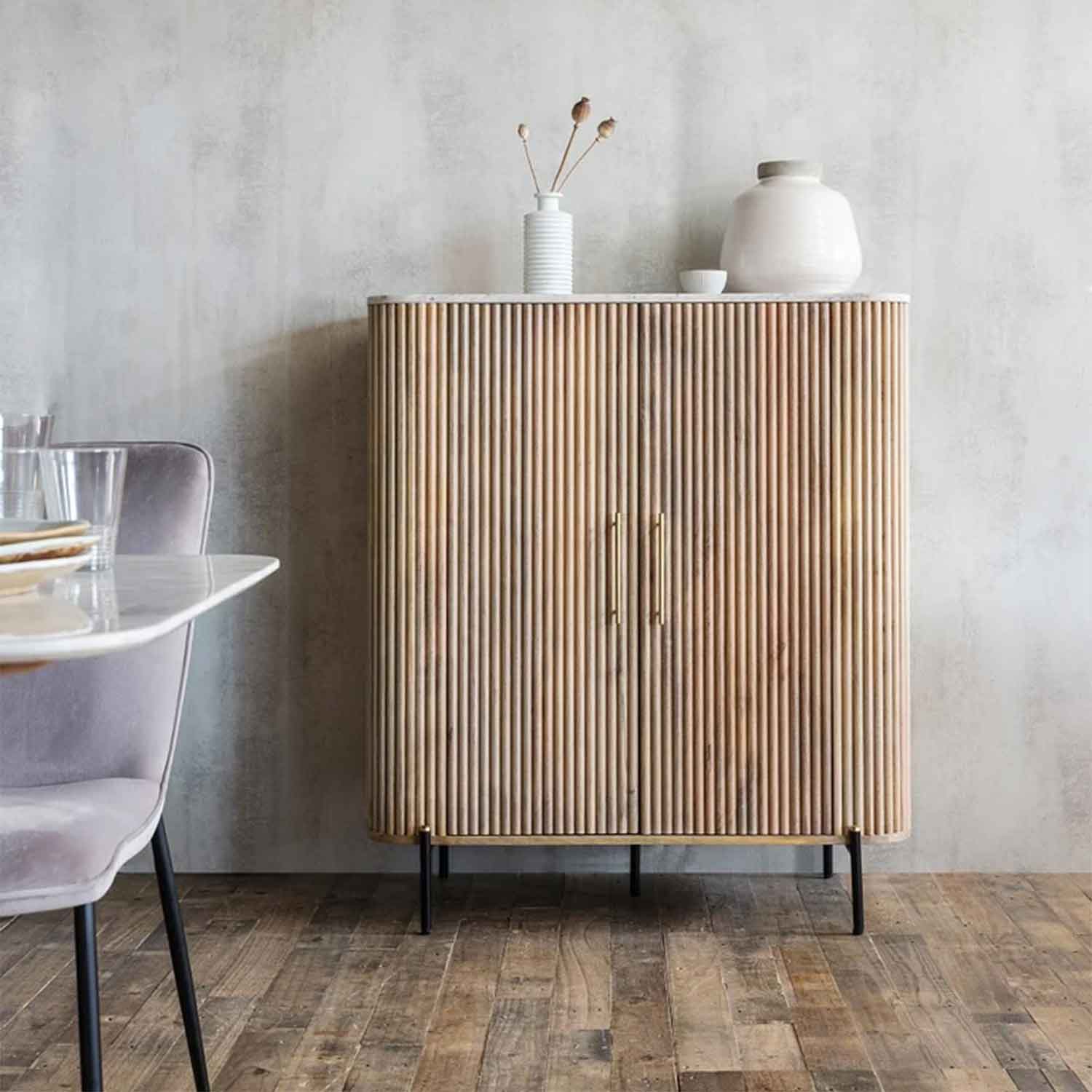 Calcutta Marble Highboard