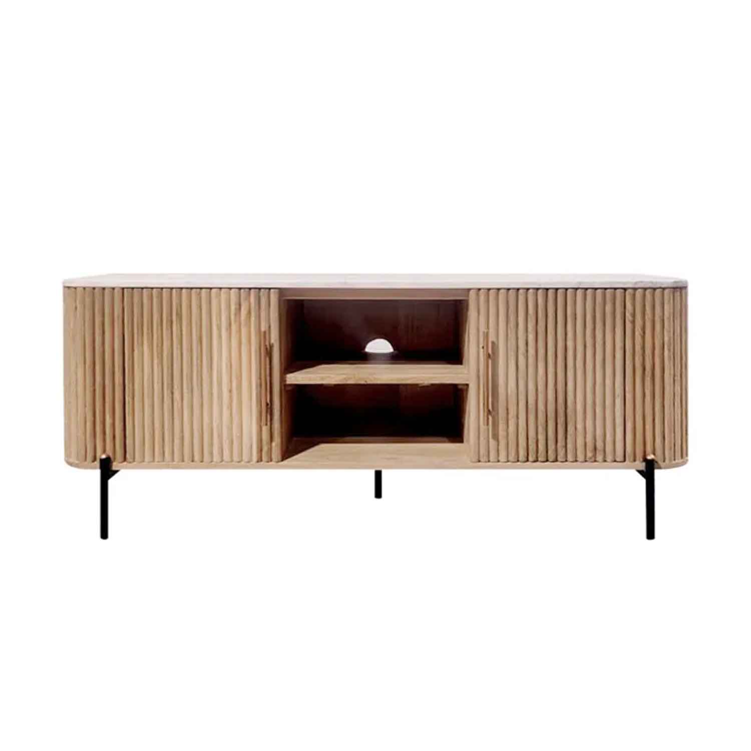Calcutta Marble TV Unit