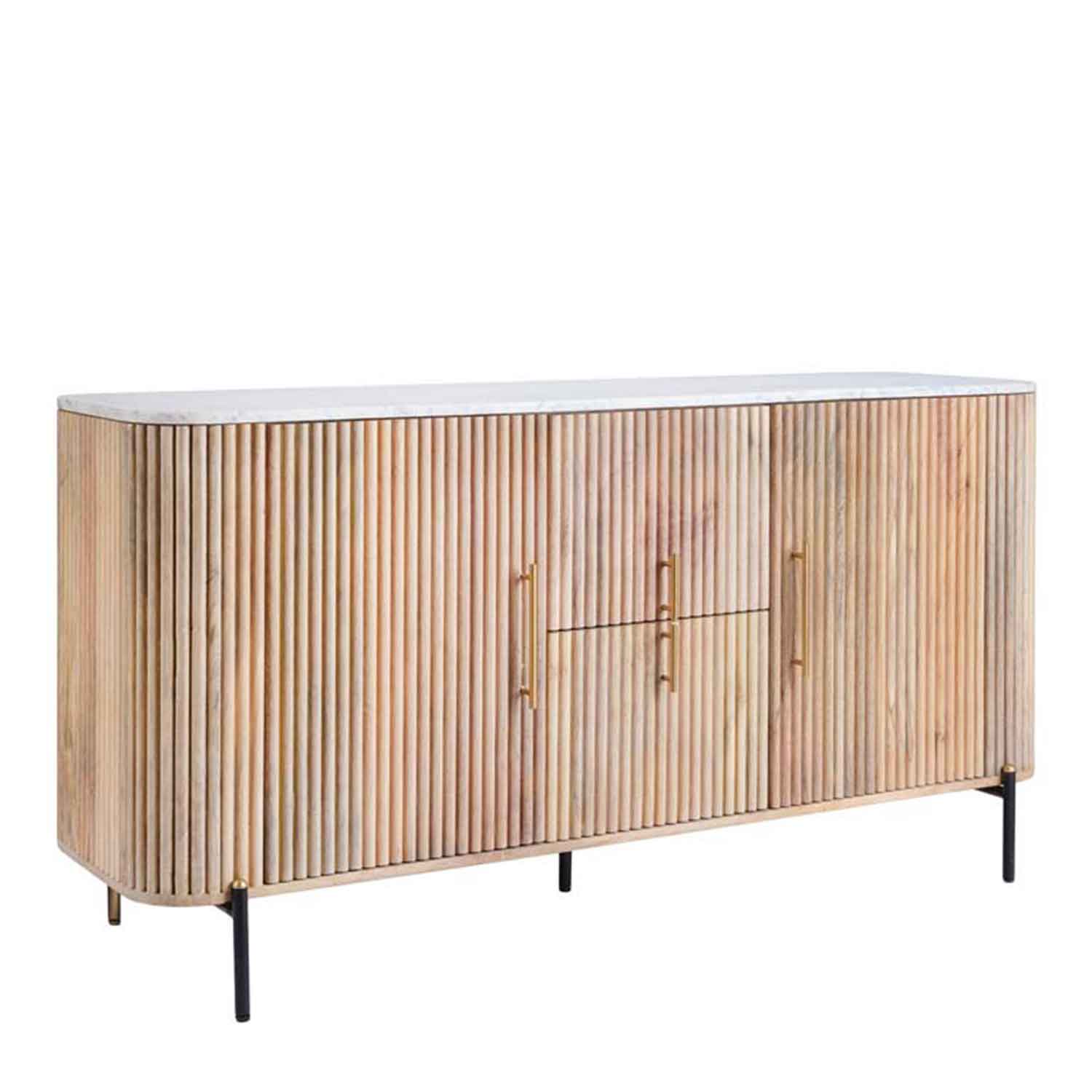 Calcutta Marble Wide Sideboard