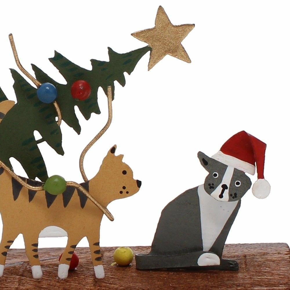 Cat Christmas Chaos Decoration