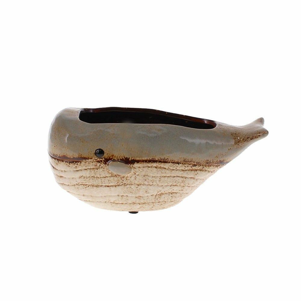 Ceramic Whale Planter