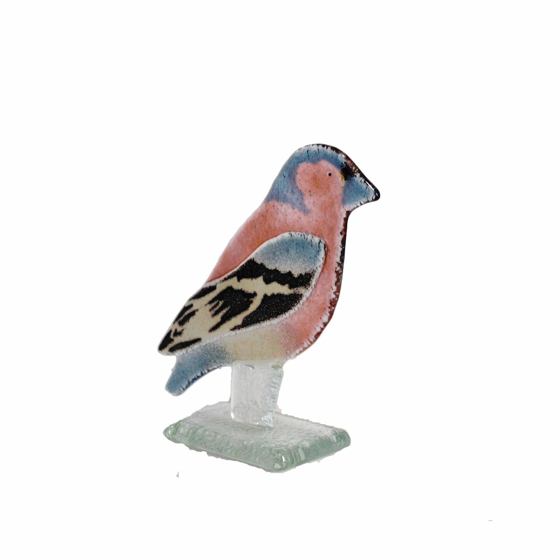 Chaffinch Glass Ornament