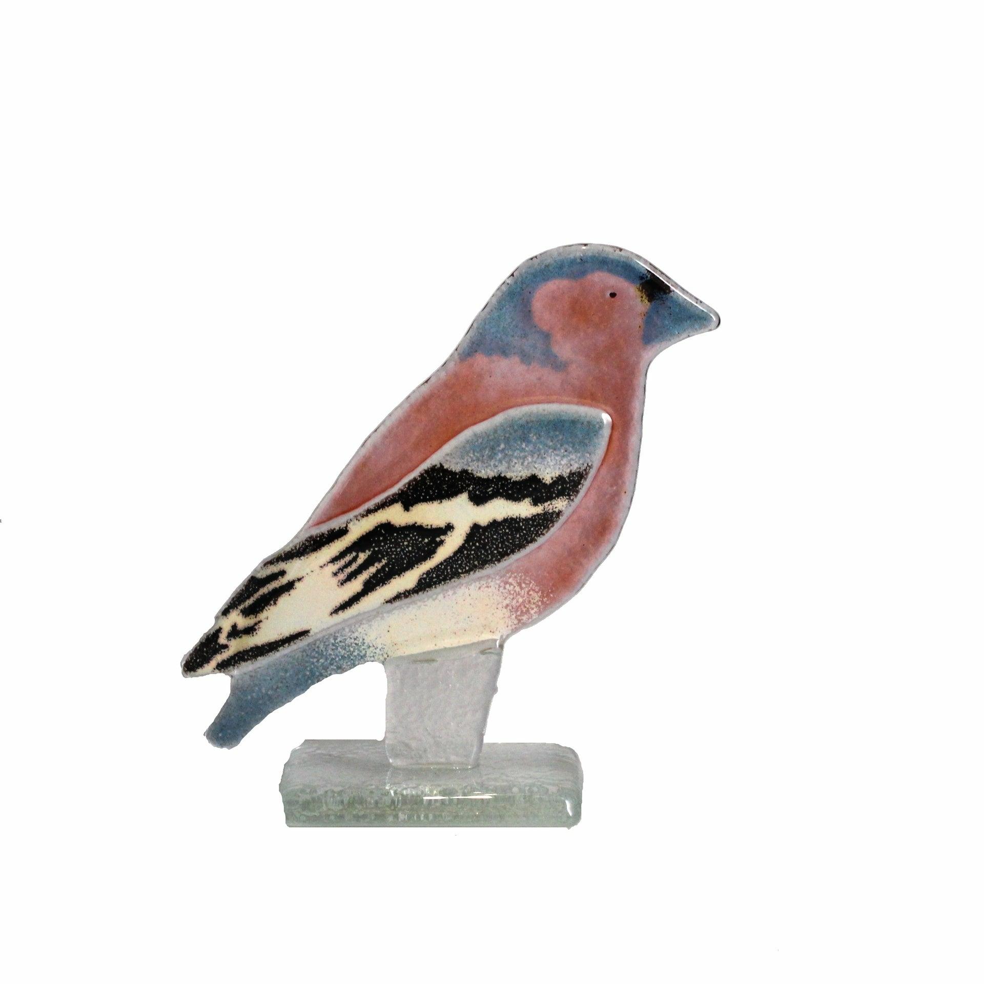 Chaffinch Glass Ornament