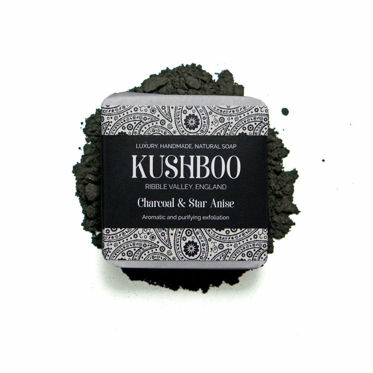 Charcoal and Star Anise Soap by Kushboo