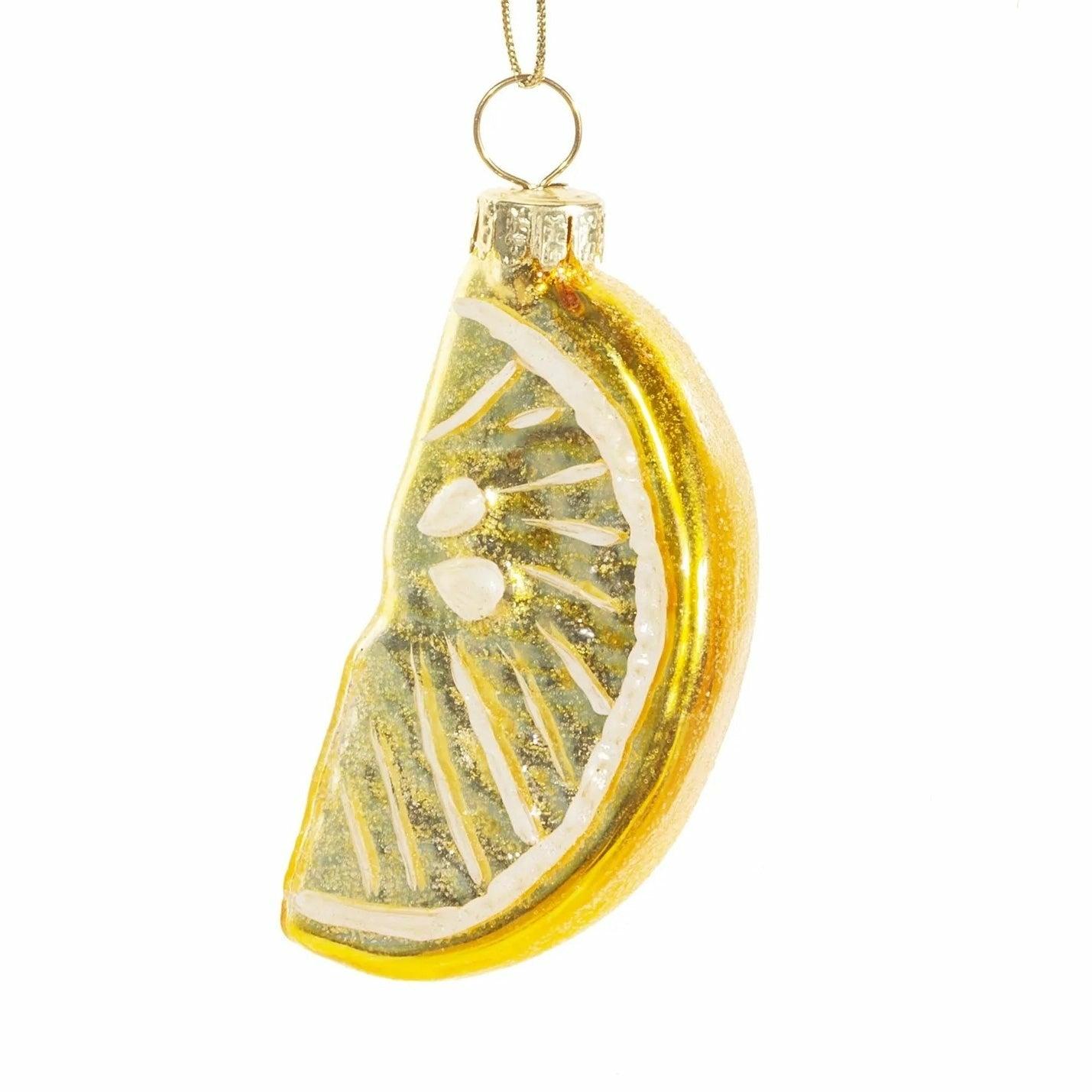 Citrus Wedge Shaped Bauble, Assorted