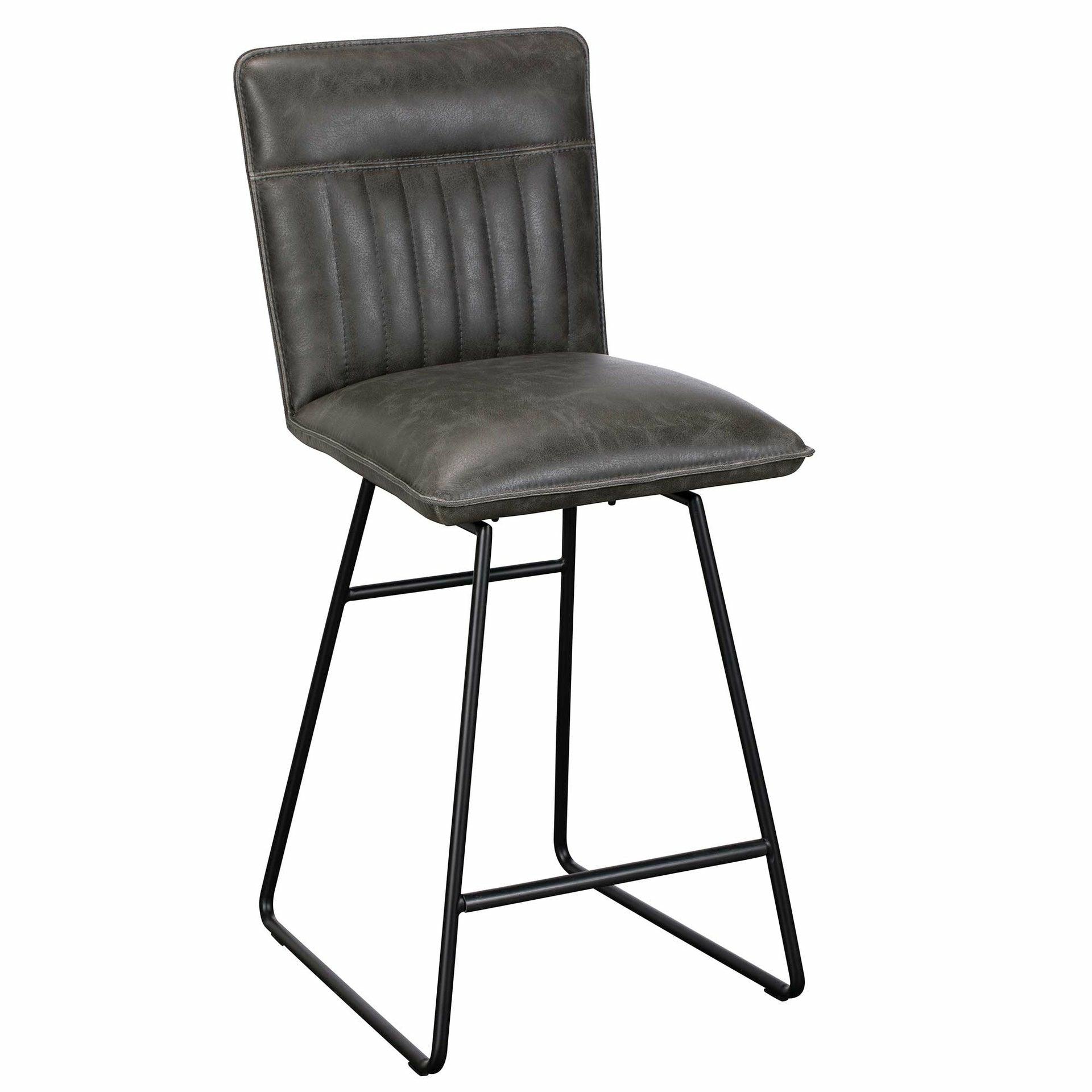Cole Bar Stool in Grey
