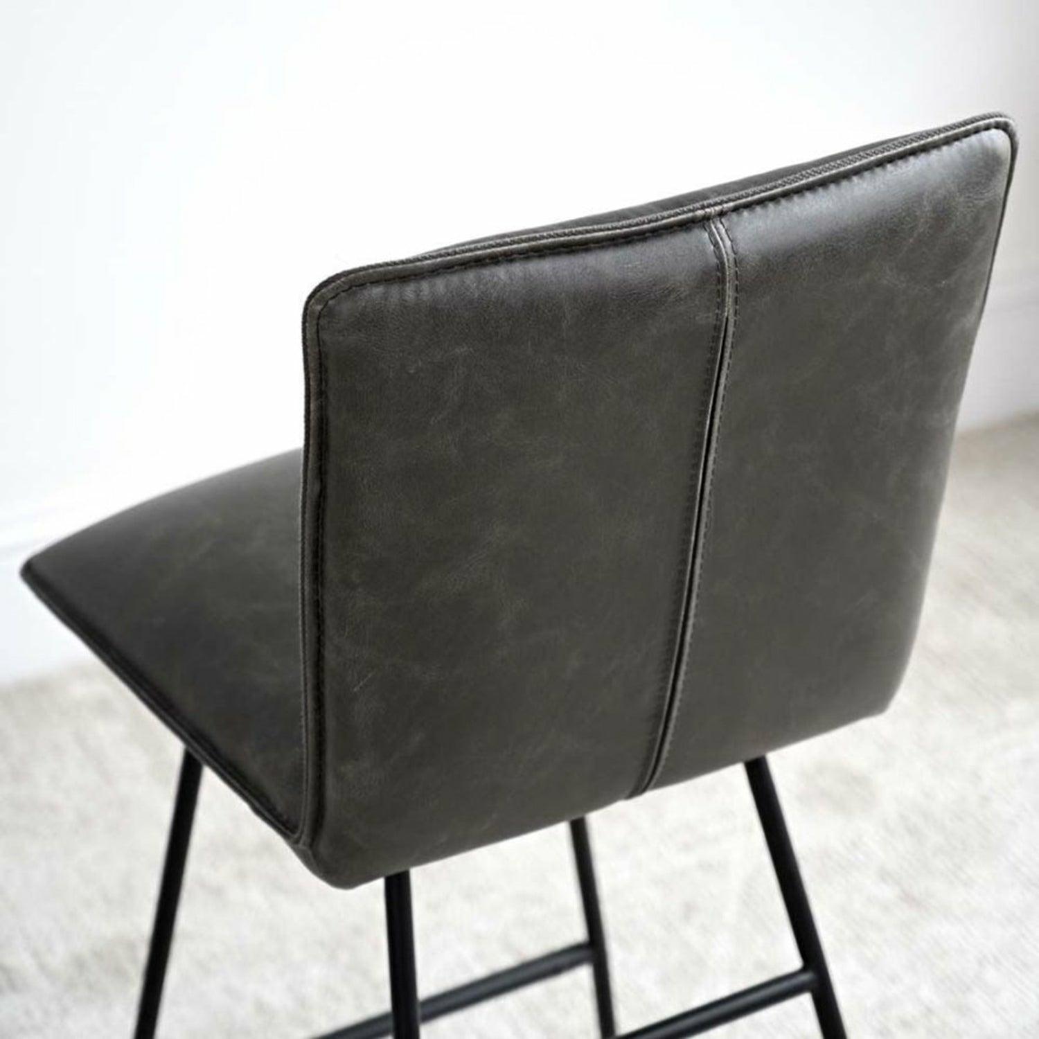 Cole Bar Stool in Grey