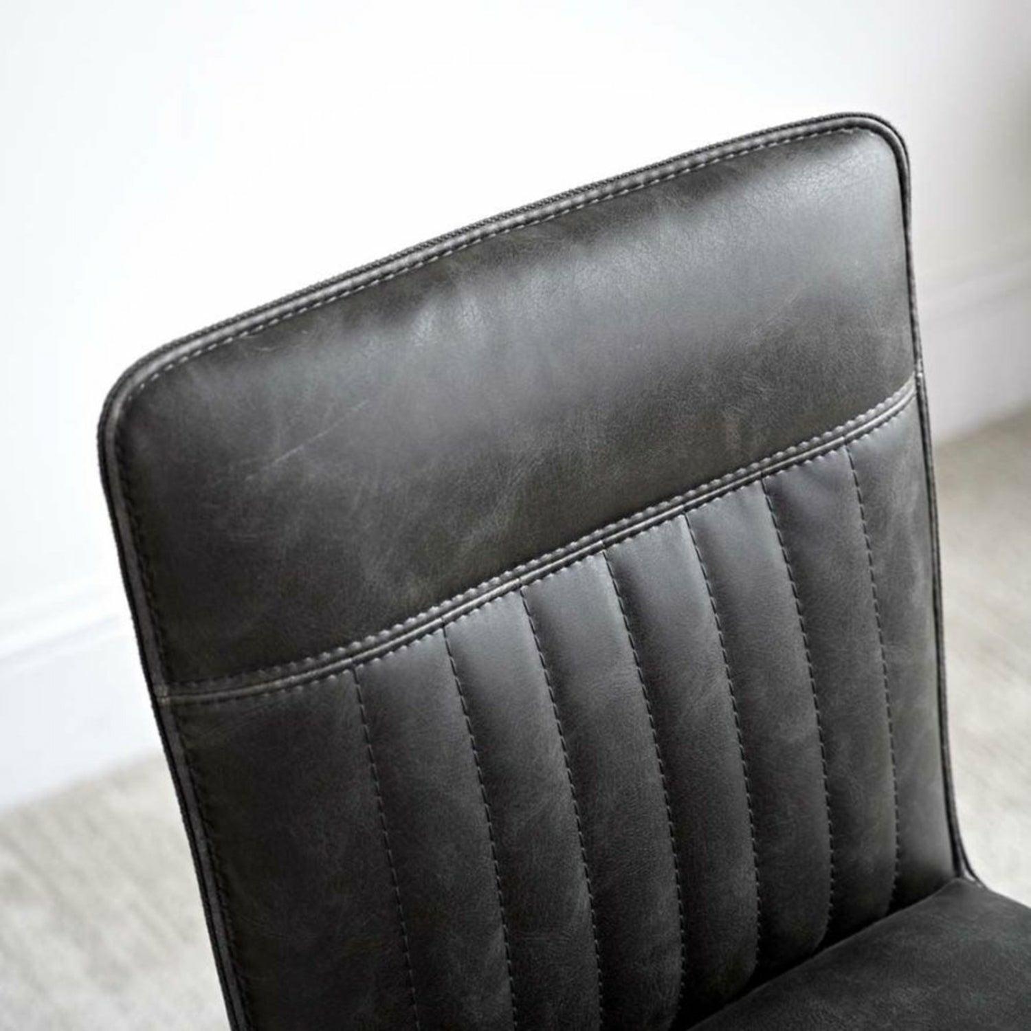 Cole Bar Stool in Grey