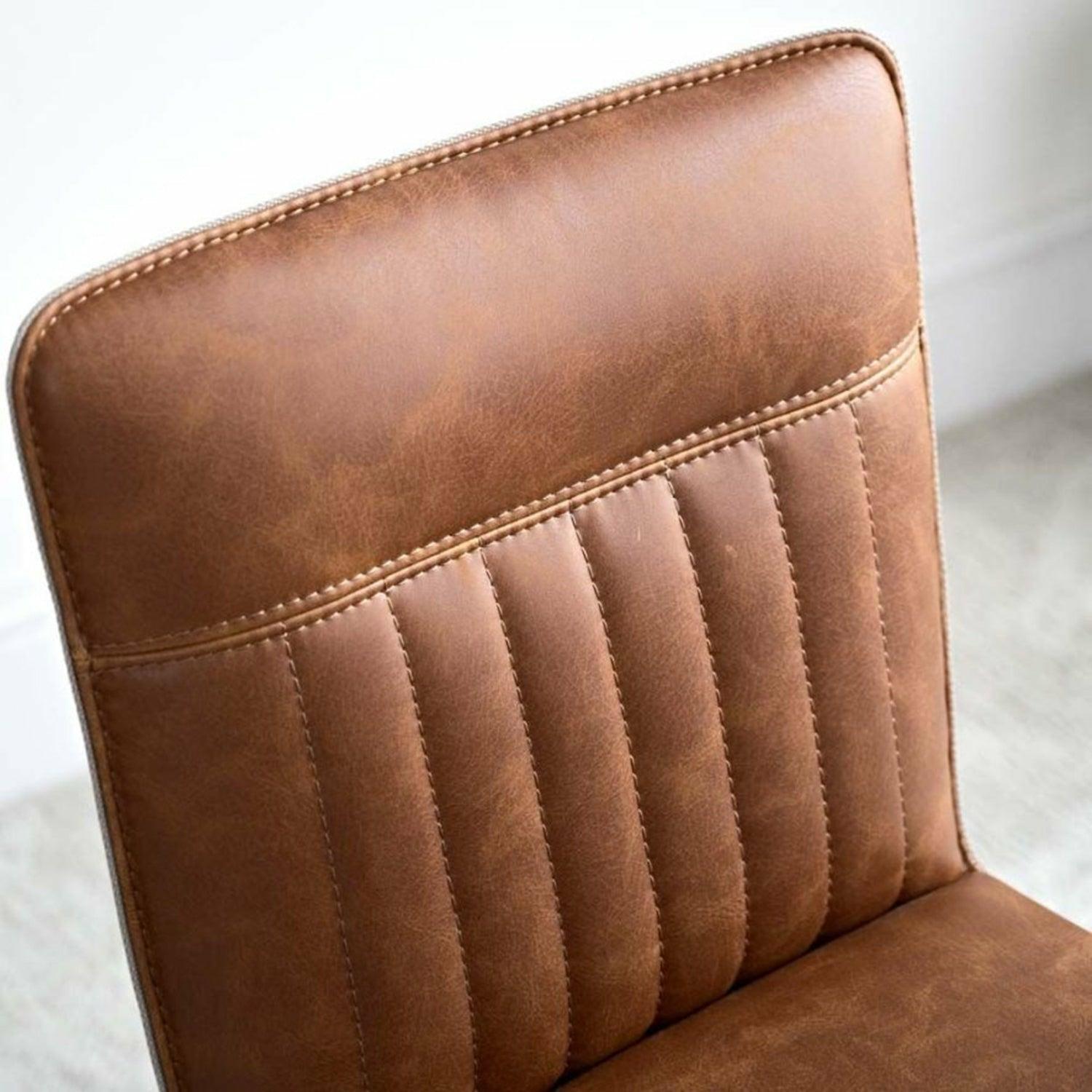 Cole Bar Stool in Tan