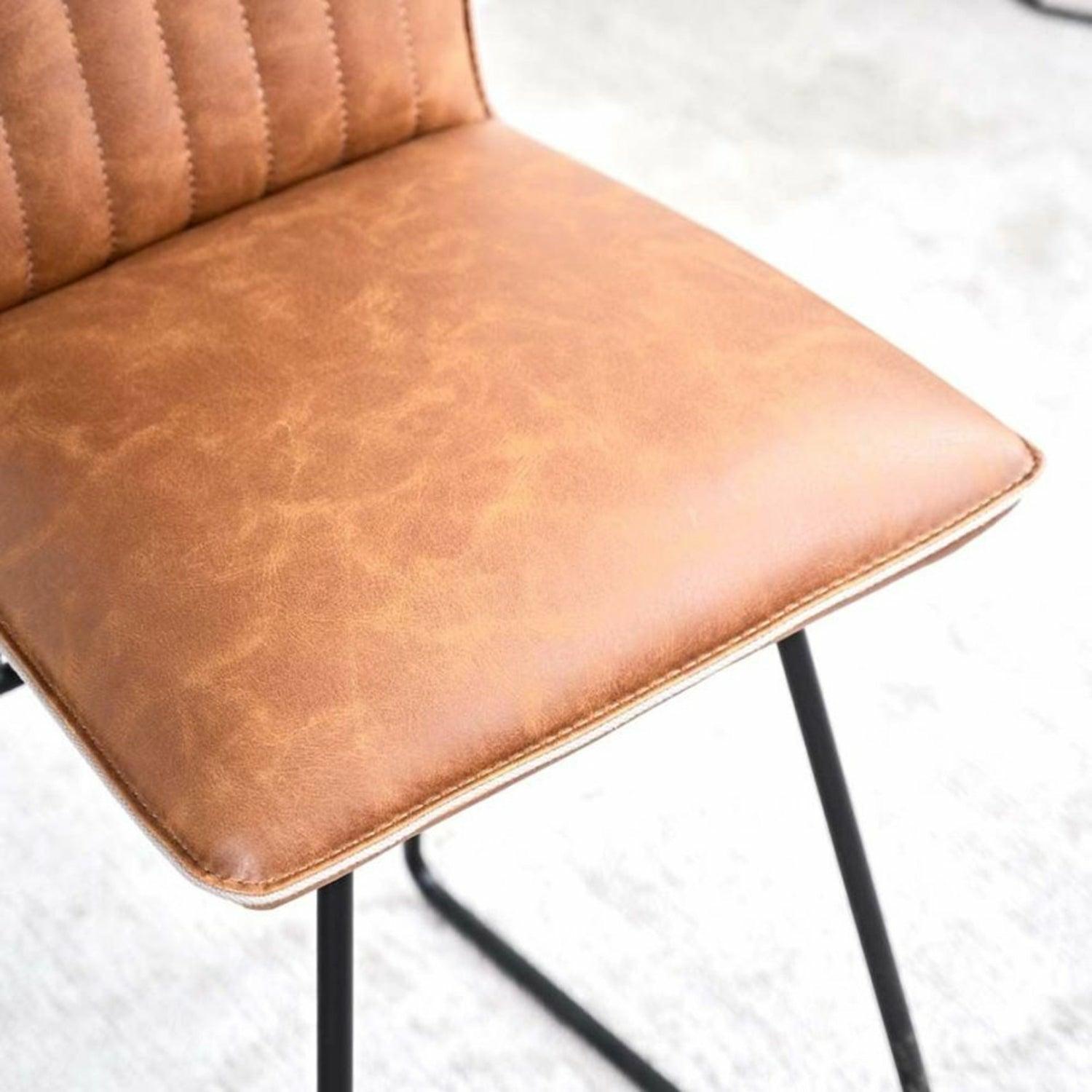 Cole Bar Stool in Tan