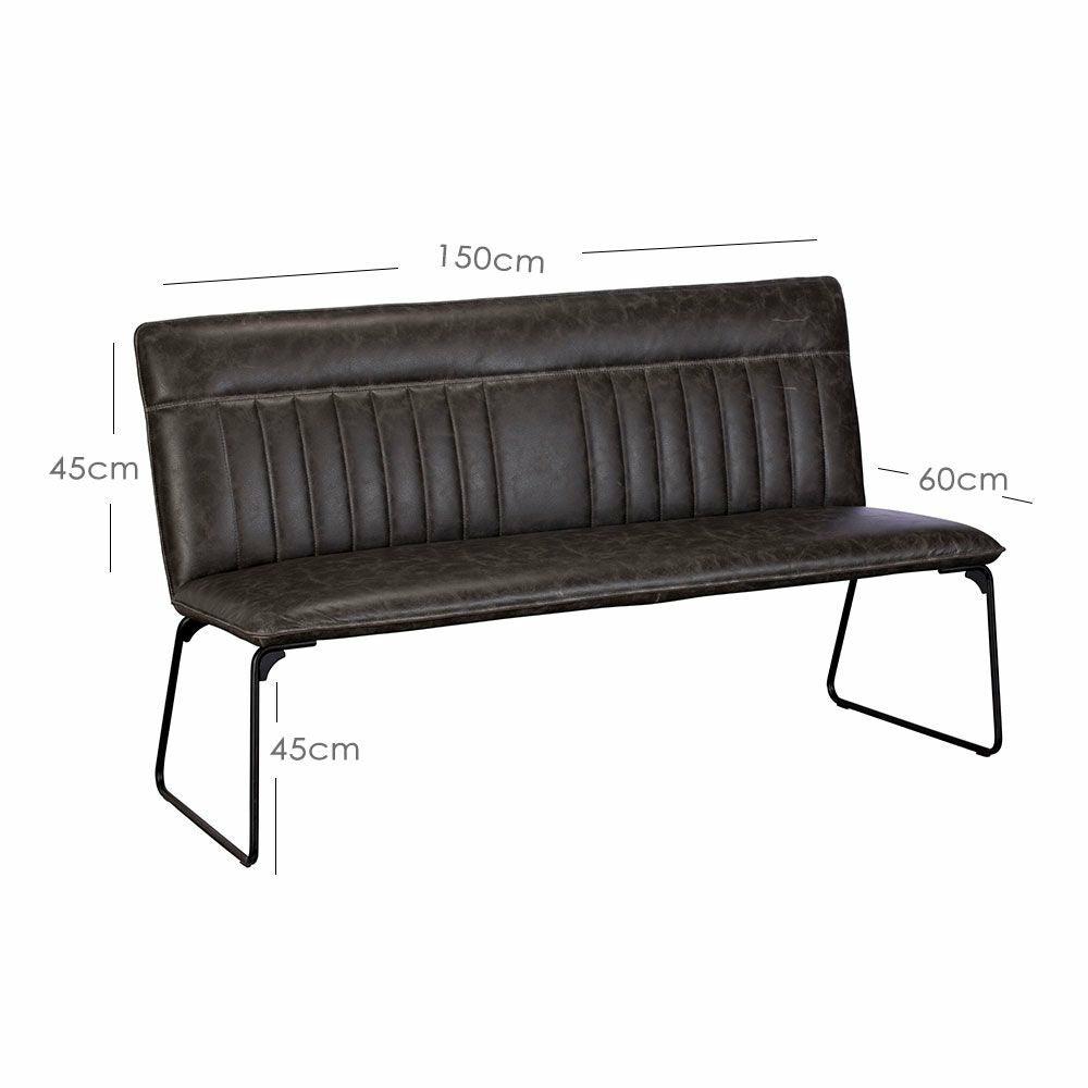 Cole Bench, Grey