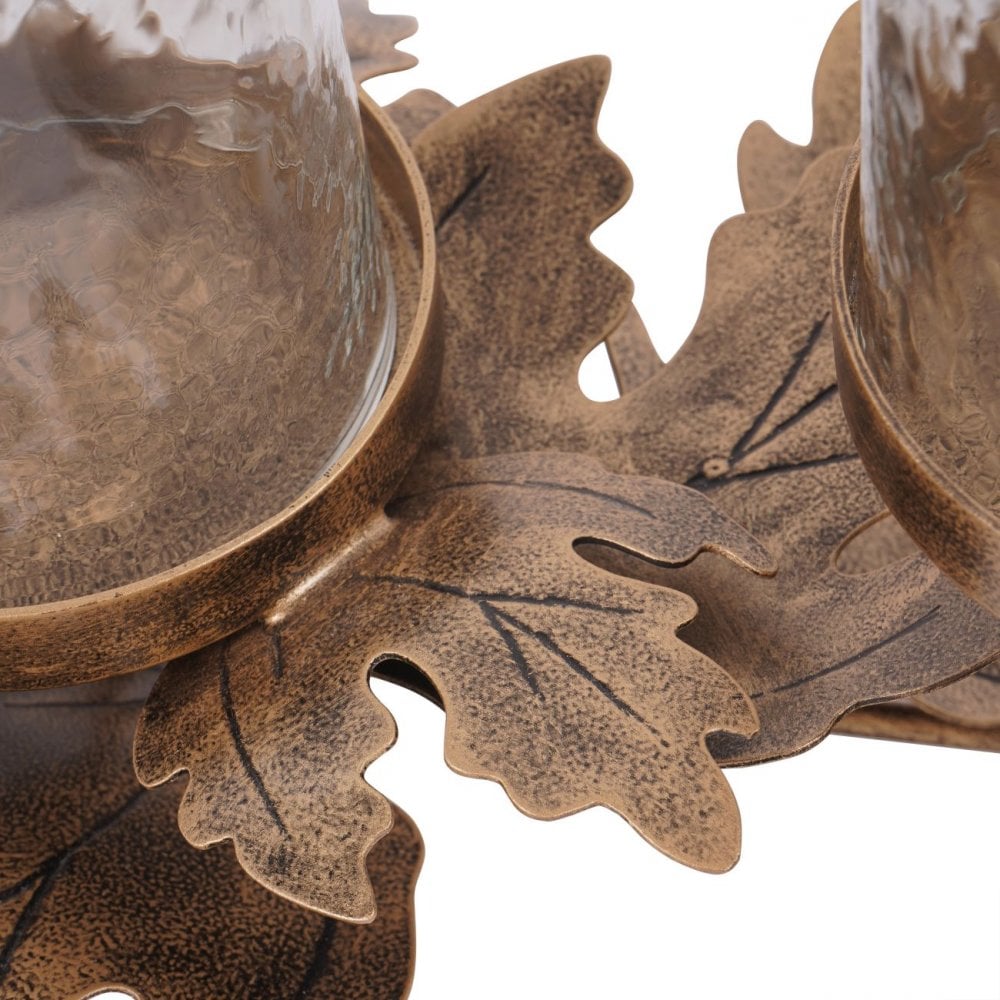 Corrina Leaf Candleholder