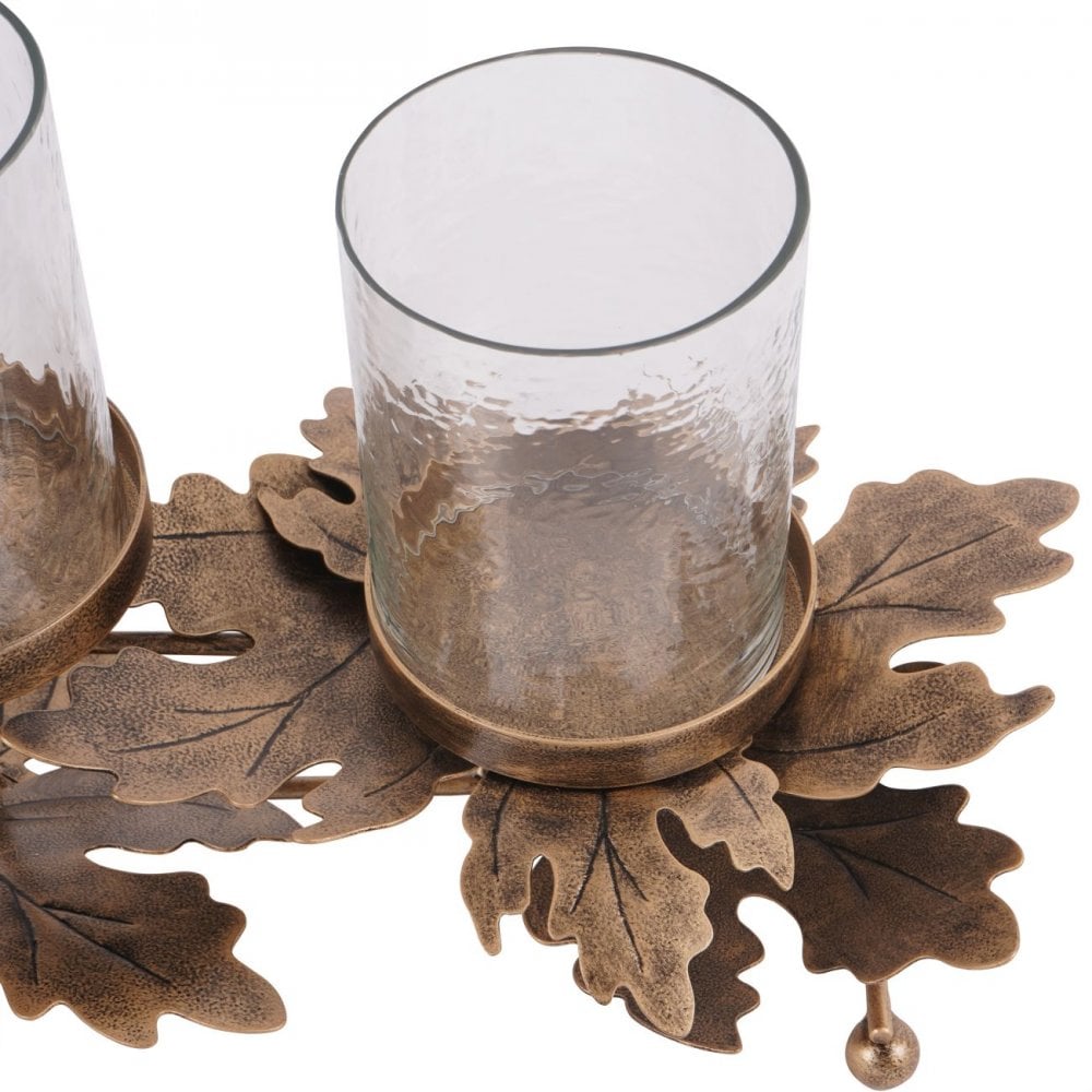 Corrina Leaf Candleholder