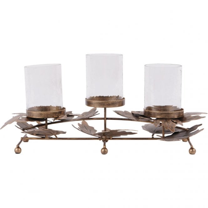 Corrina Leaf Candleholder