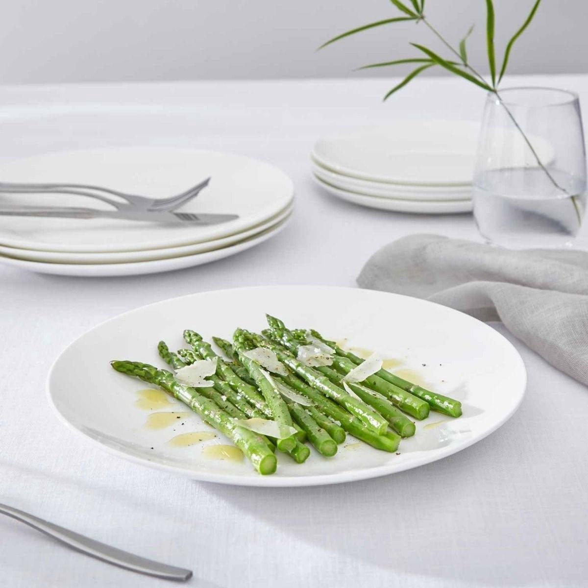 Coupe Dinner Plates, Set of Four