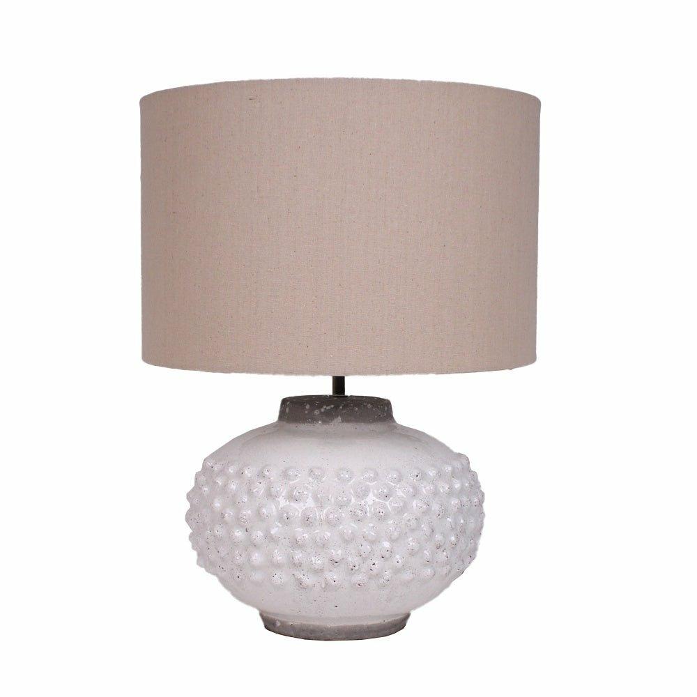 Crackle Glaze Bobble Lamp