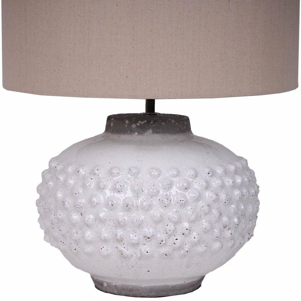 Crackle Glaze Bobble Lamp
