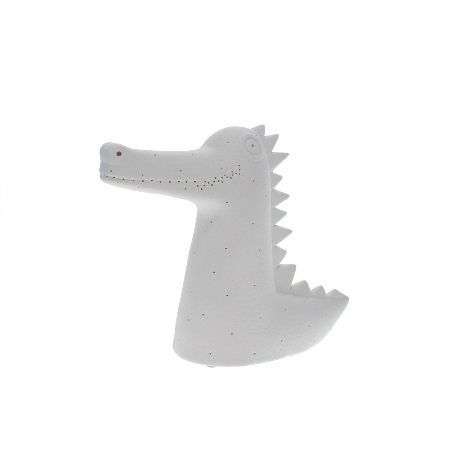 Crocodile Porcelain Childs Lamp