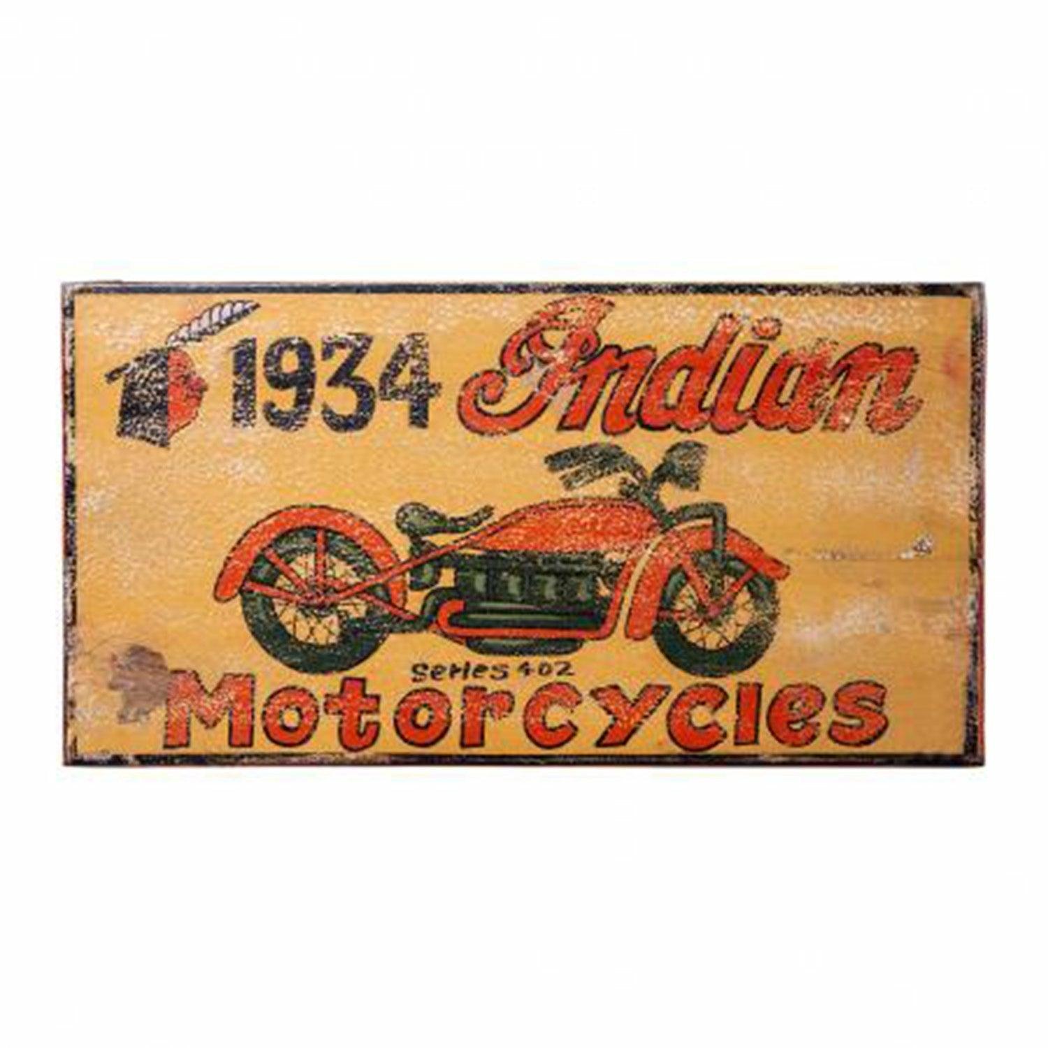 Curated - Hand Painted Advertising Cabinet