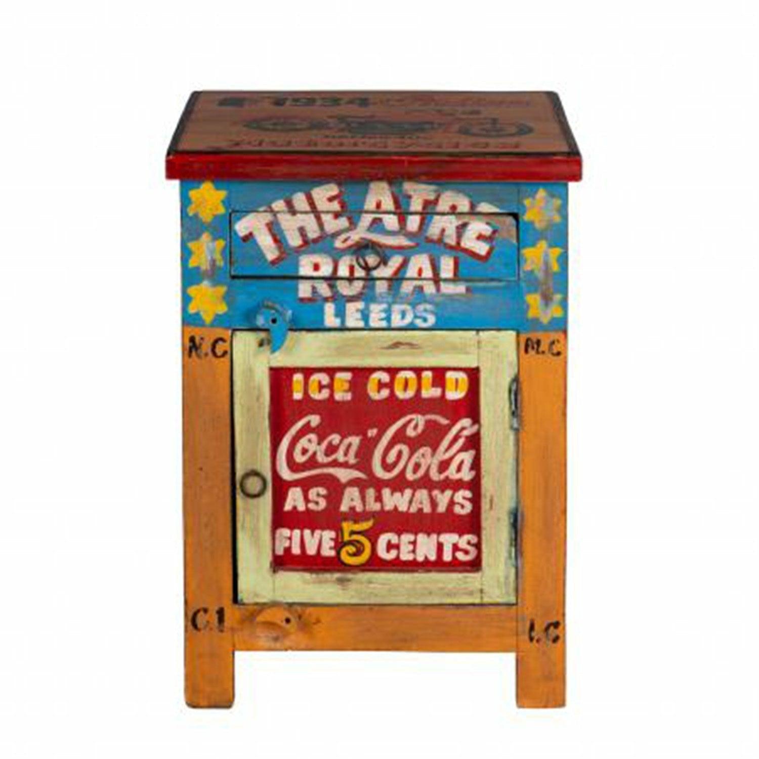 Curated - Vintage Style Hand Painted Cabinet