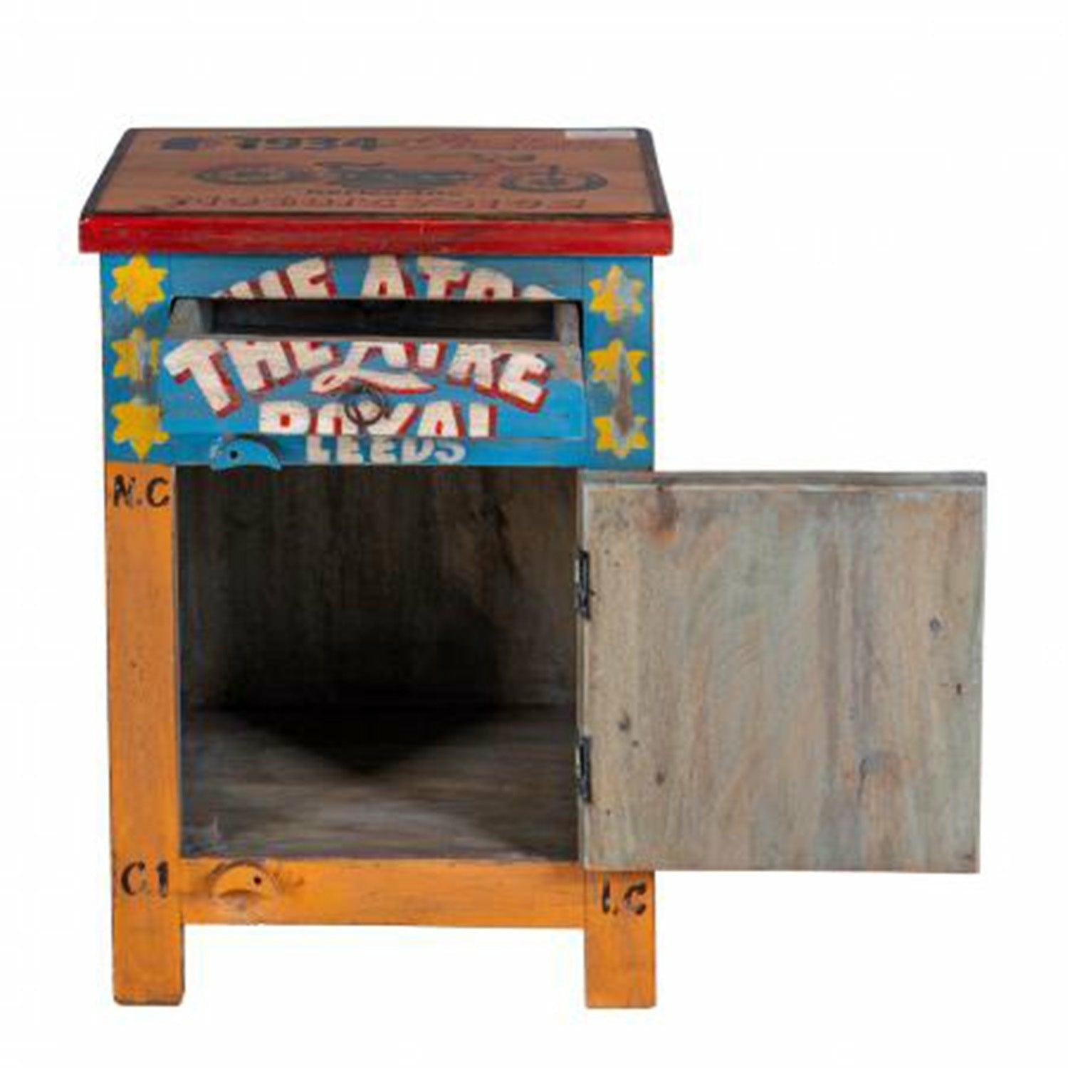 Curated - Vintage Style Hand Painted Cabinet